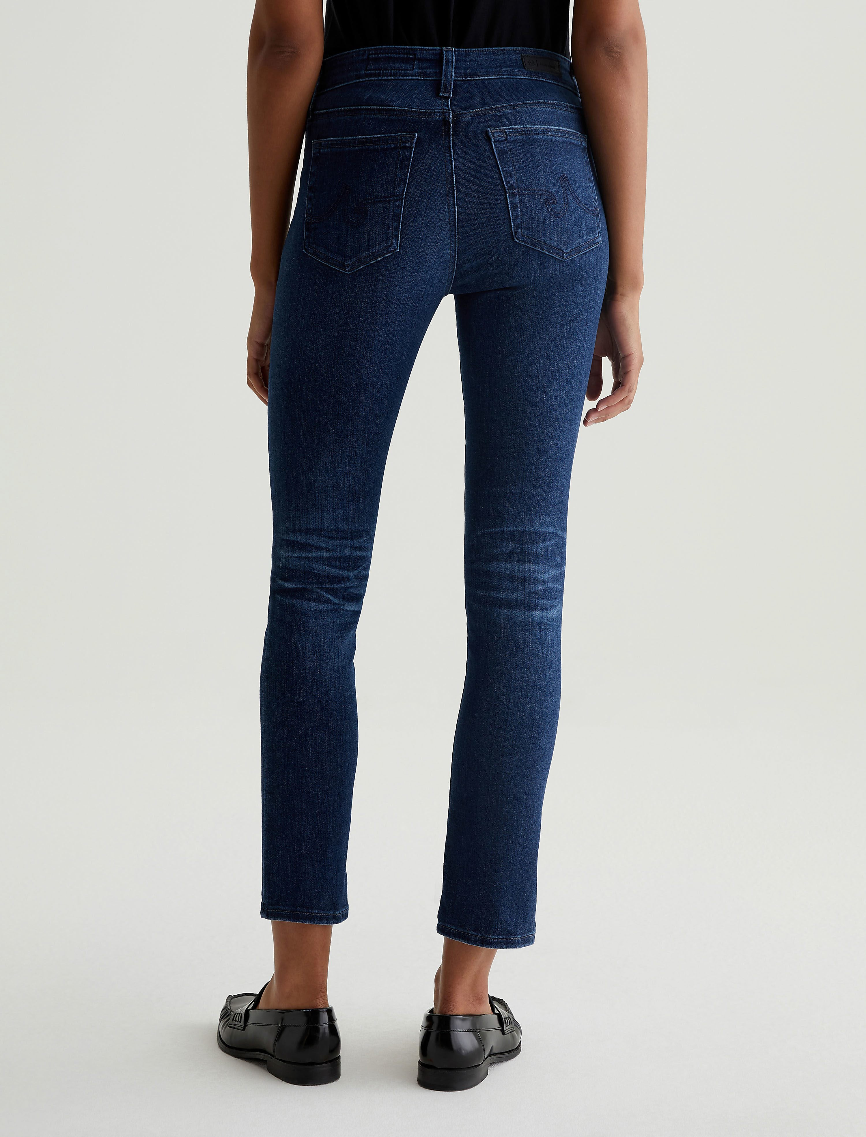【I AM MARI】High Waist Brushed Bootcut Banding PT Long Ver mari-ag-ed-mid-rise-slim-