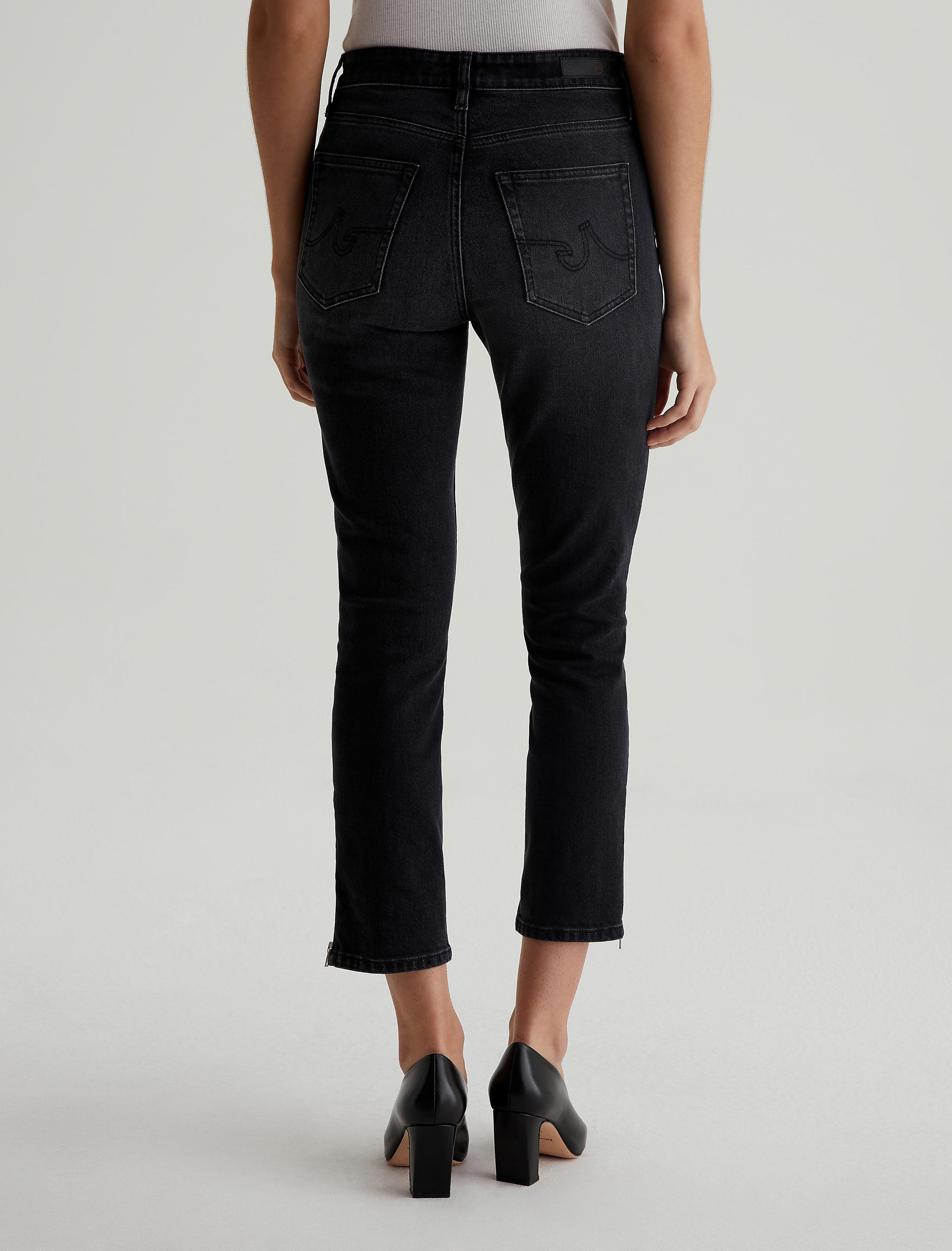 【AG】Mari Crop ハイライズ スリムストレート クロップドデニム AG Jeans Women's Mari High Rise Slim Straight Crop Jean, 20