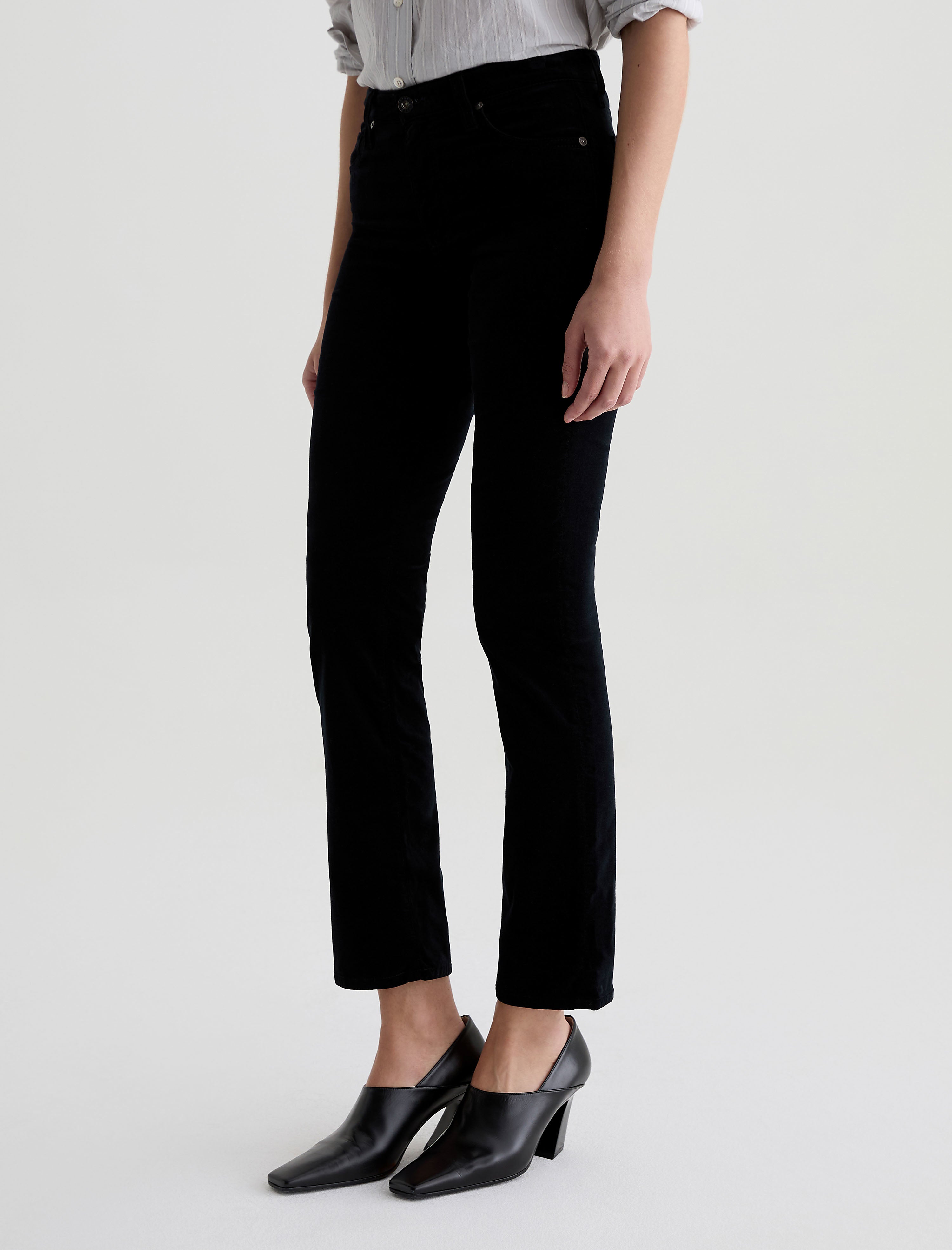 Women Mari Velvet Super Black at AG Jeans Official Store