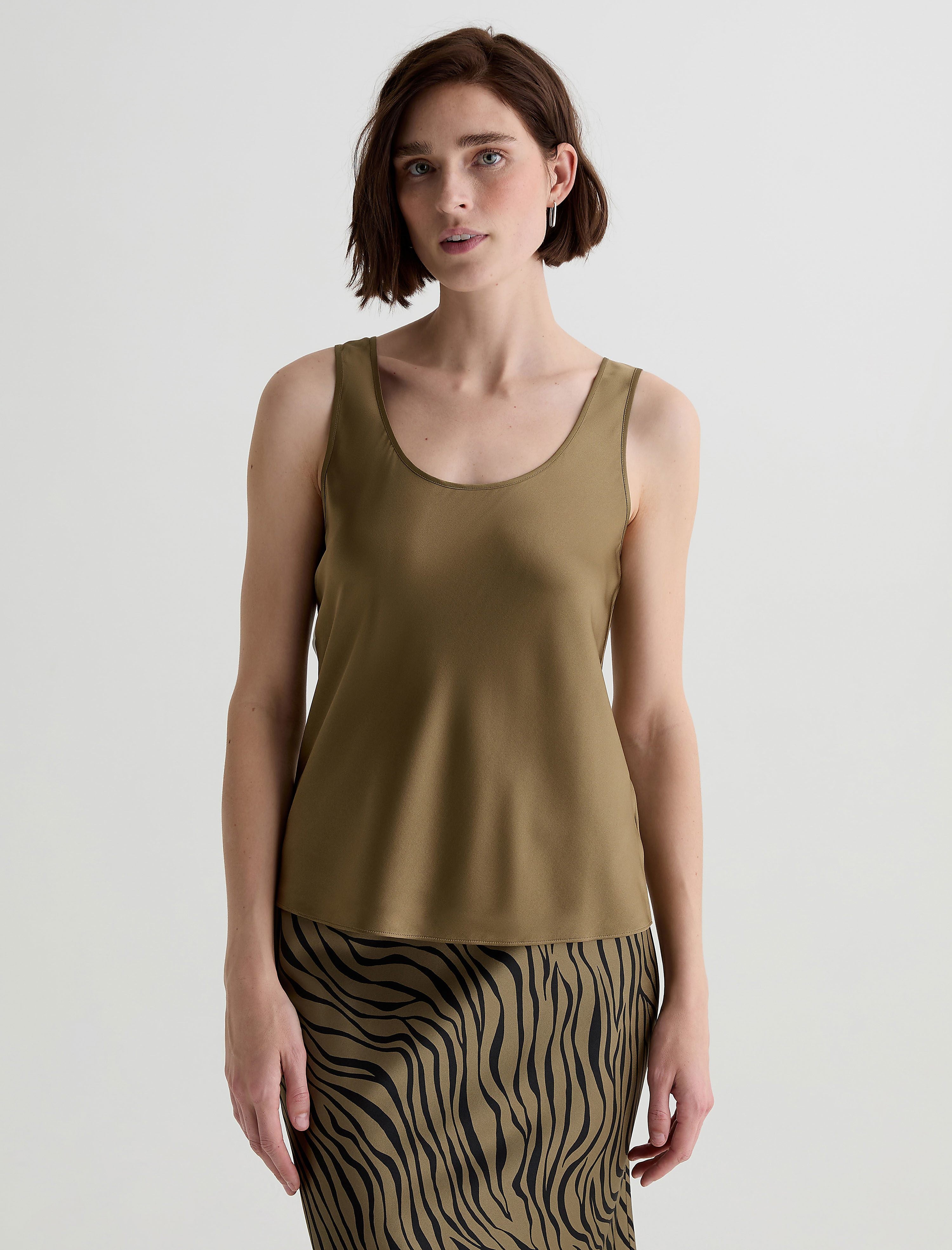 Women Nicola Mossy Taupe at AG Jeans Official Store