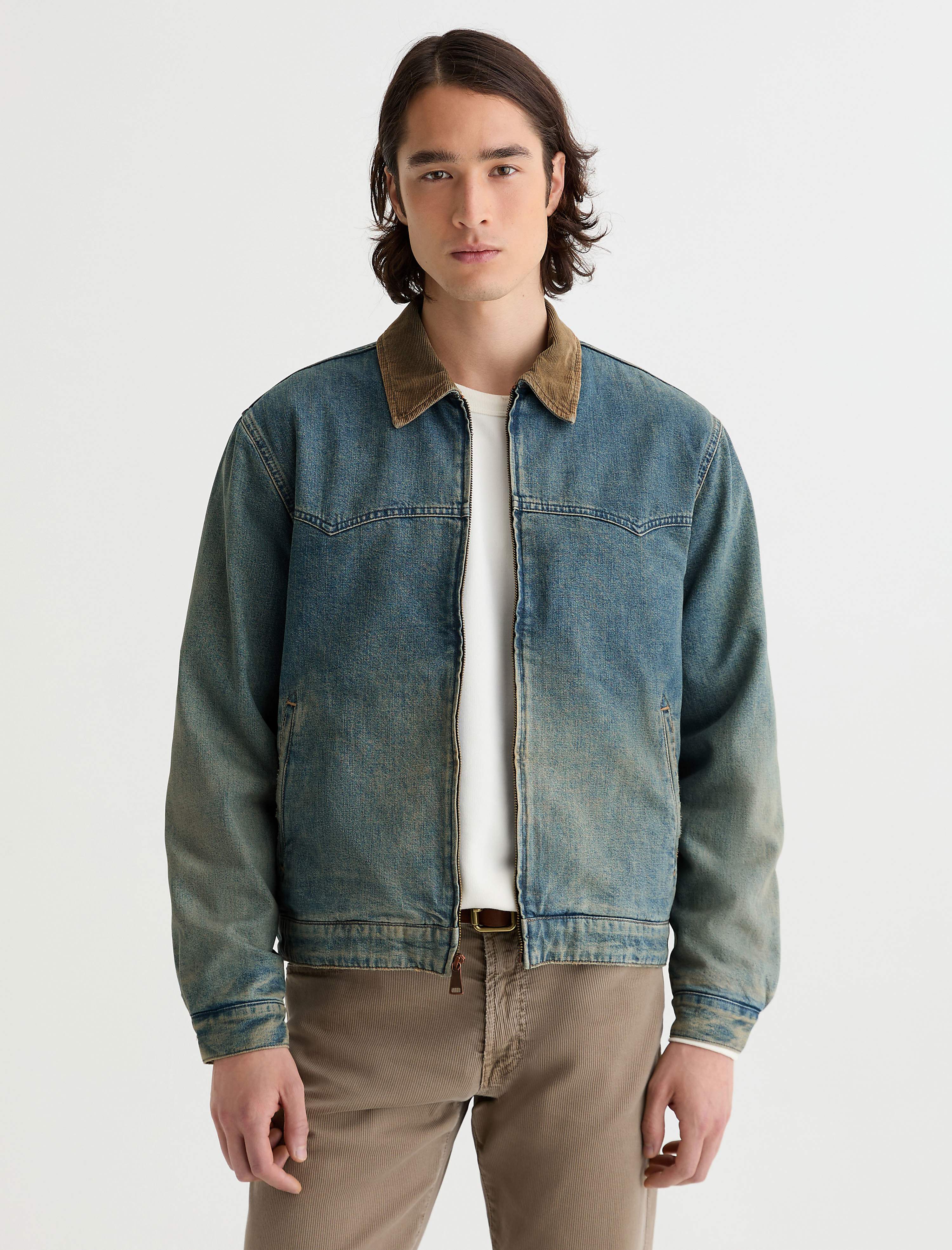 ジャケット・アウター jens LACEUP PULLOVER philip-zip-jacket-modern-chore