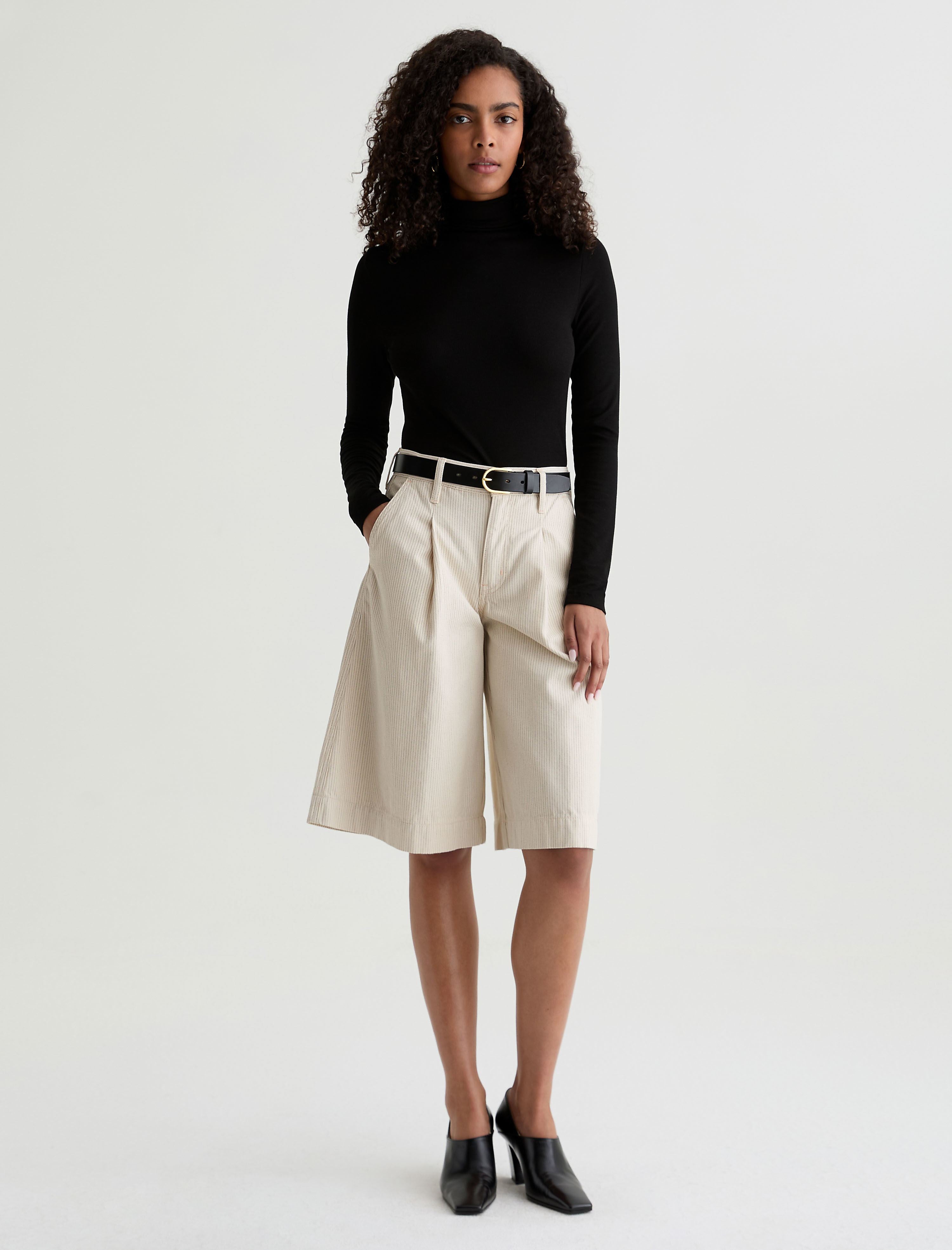 Women Riya Culotte Blush Canvas at AG Jeans Official Store