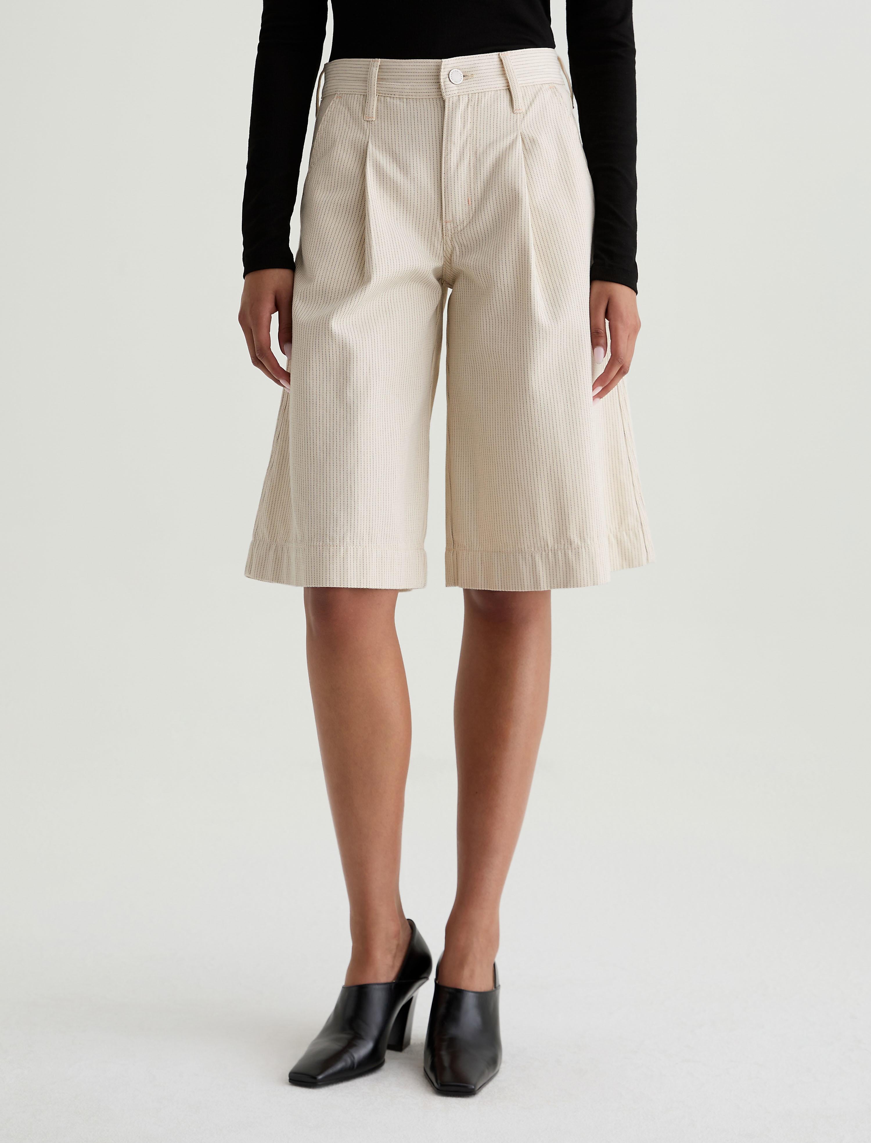 Women Riya Culotte Blush Canvas at AG Jeans Official Store