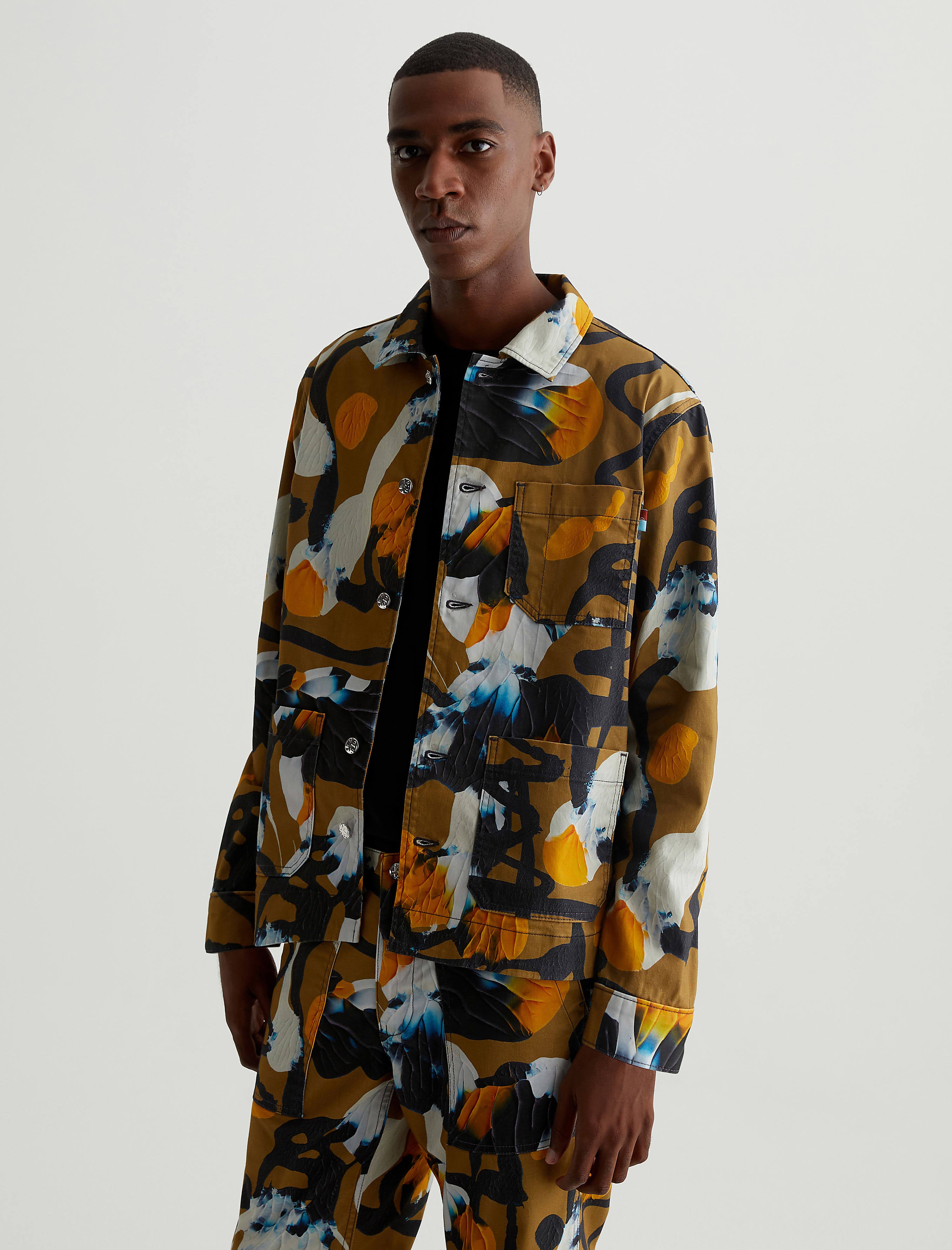 ミュージシャン buddix Sulfur Dyeing Work Jacket ミュージシャン buddix Sulfur Dyeing Work Jacket