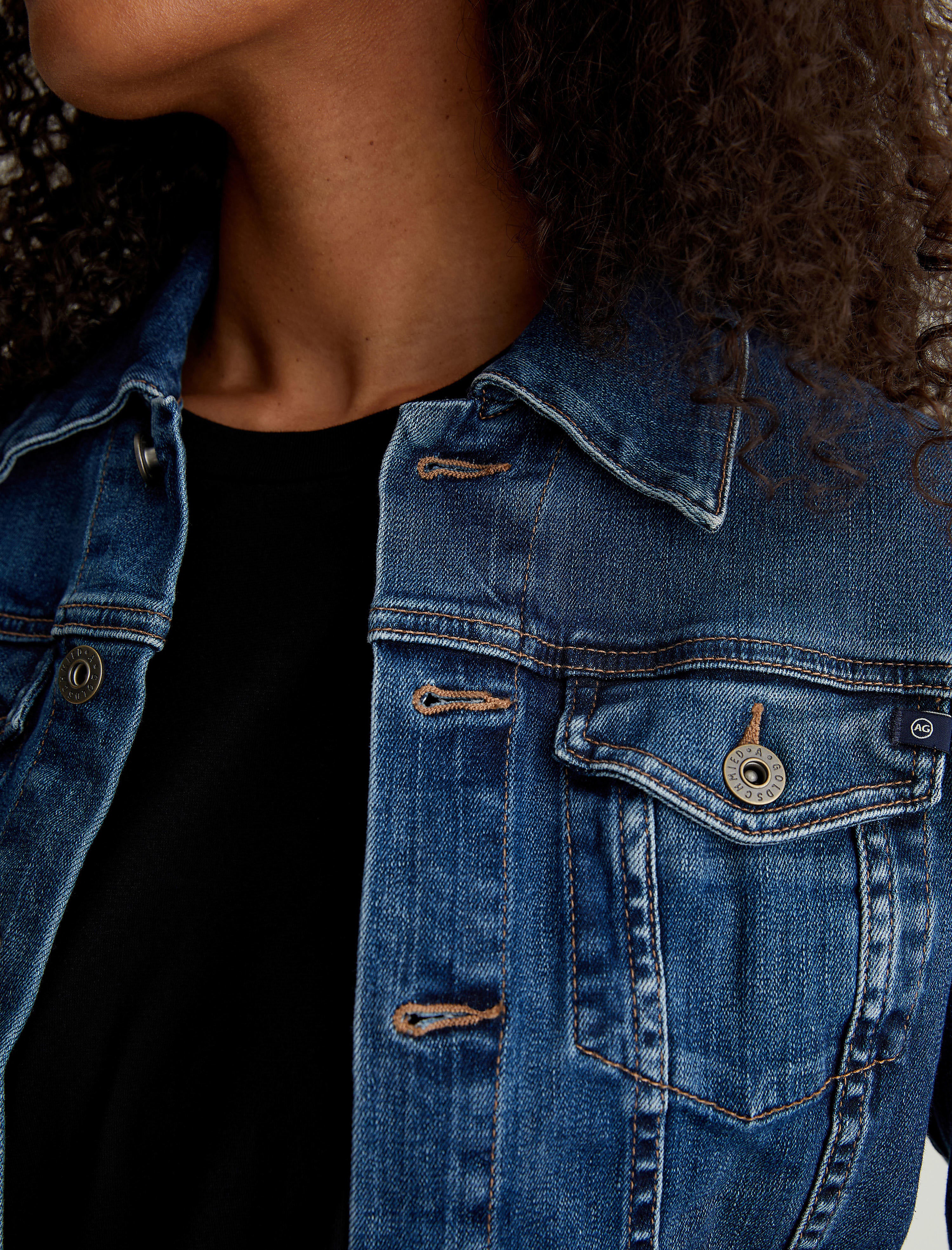 ジャケット・アウター ADRIANO GOLDSCHMIED Robyn Denim Jacket Women Robyn Jacket Ventura at AG Jeans Official Store