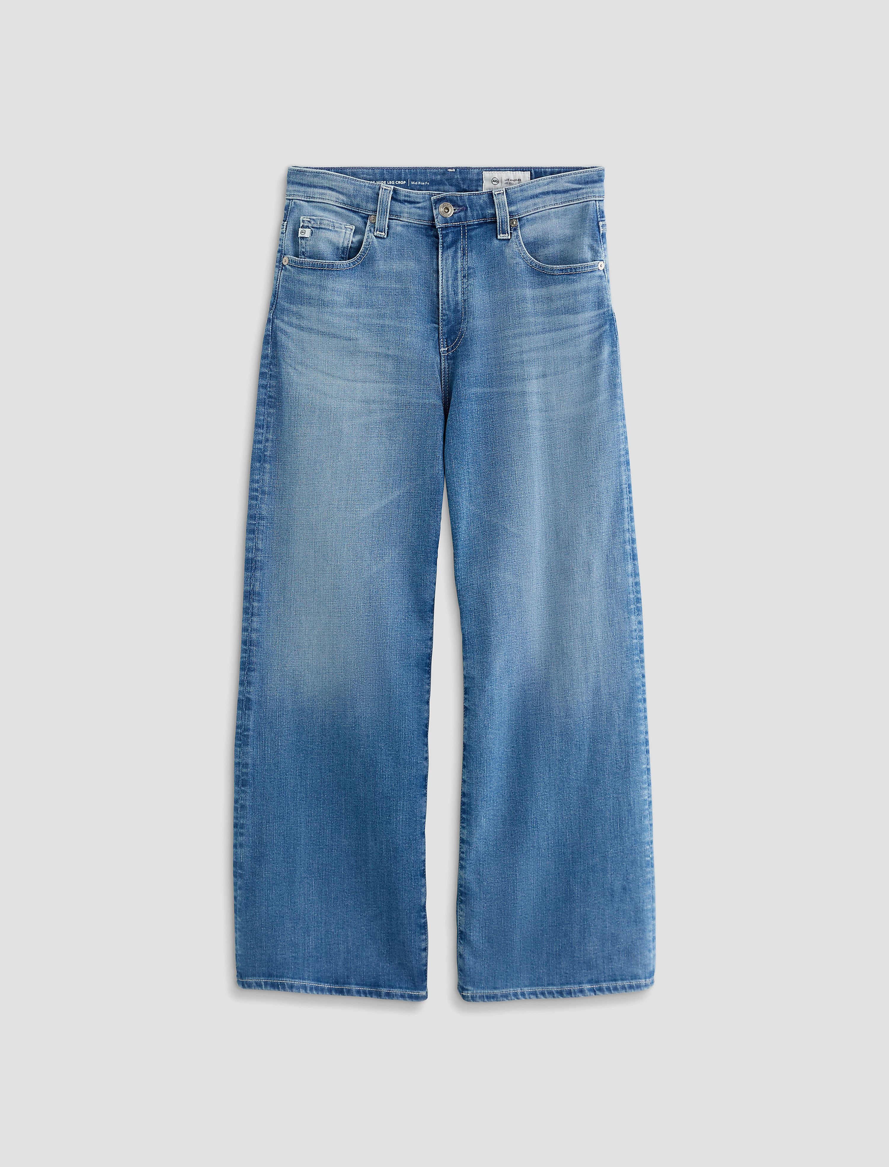 Women Saige Wide Leg Crop Oceanic at AG Jeans Official Store