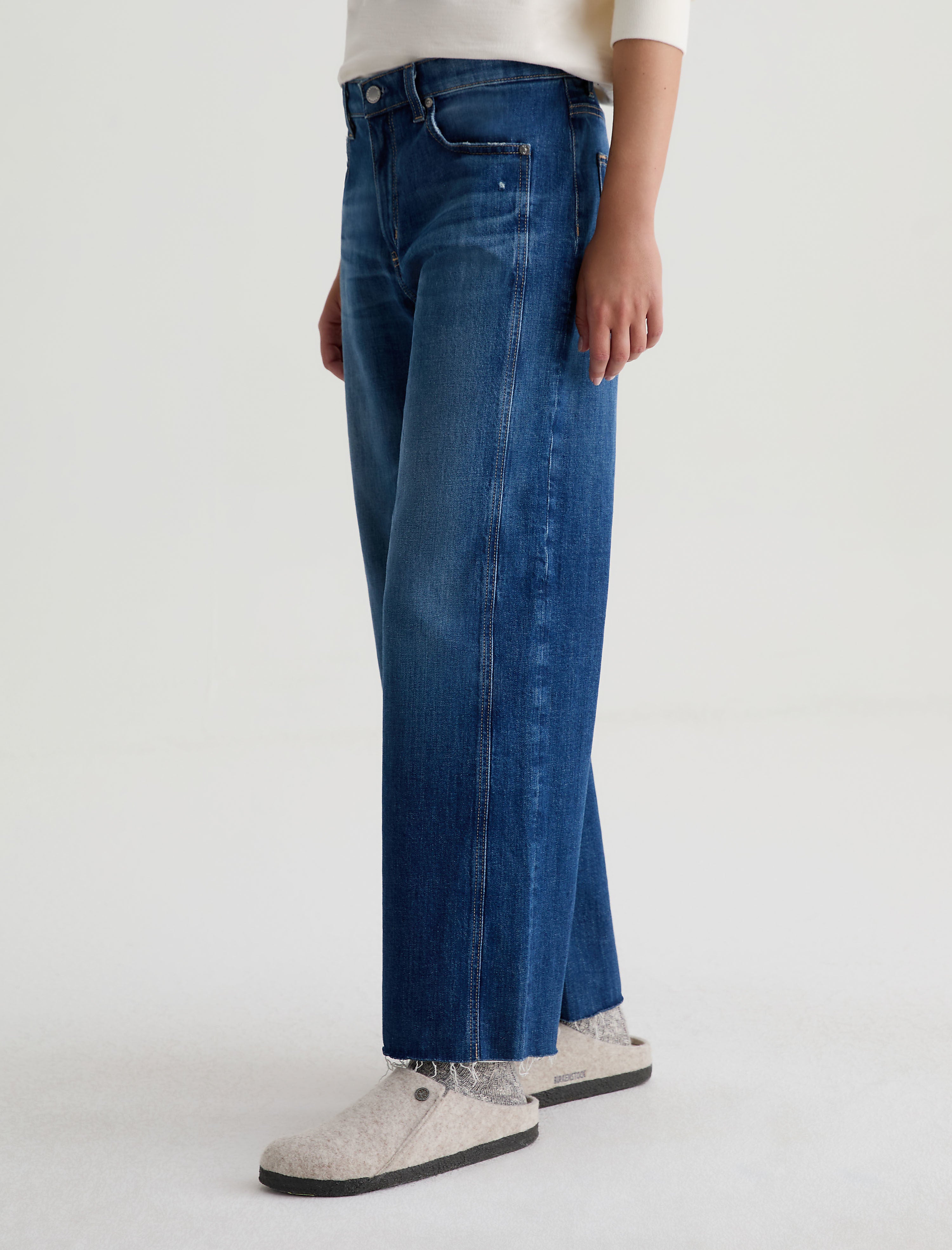 Women Saige Wide Leg Crop Watermist at AG Jeans Official Store