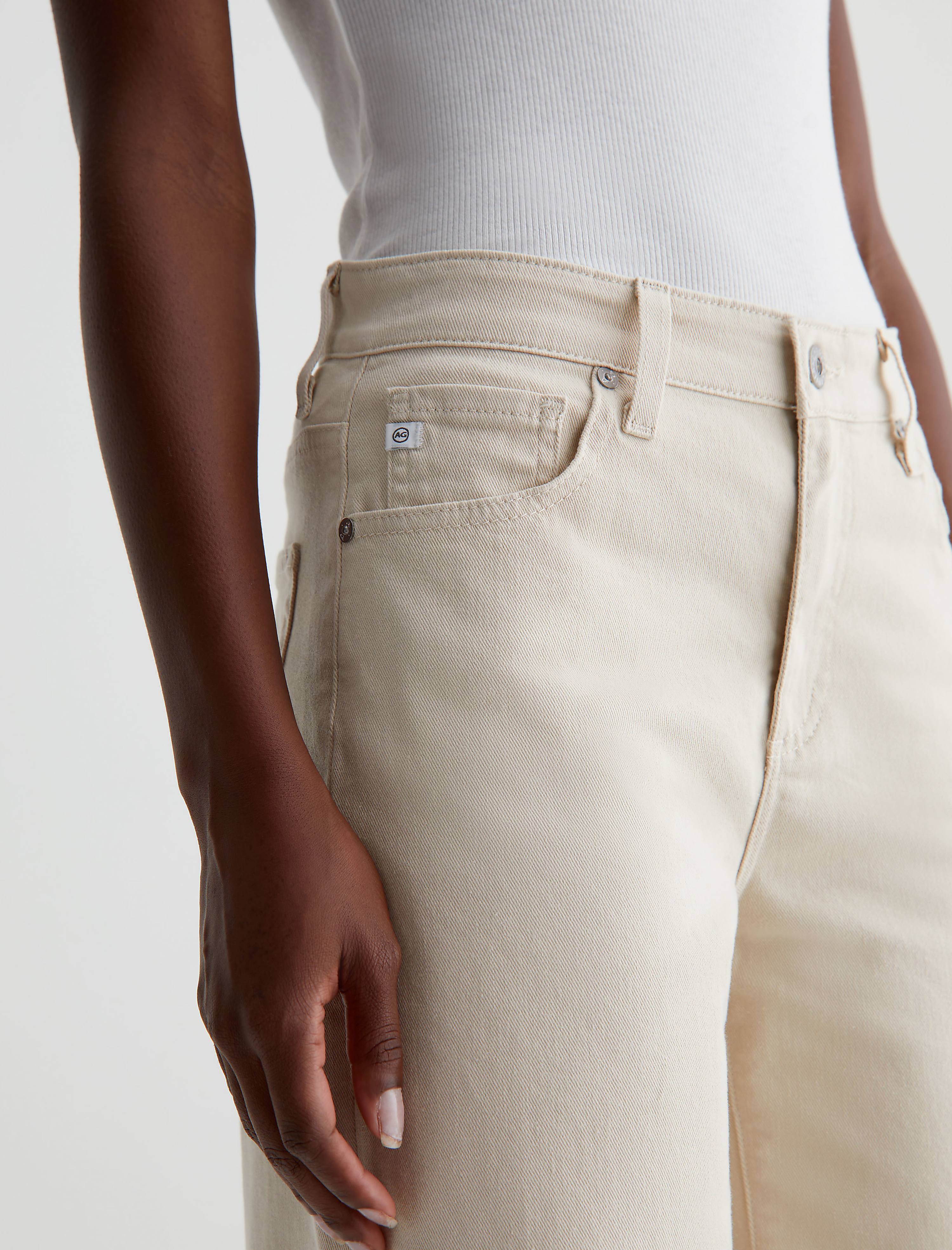 Women Saige Wide Leg Crop Opal Stone at AG Jeans Official Store