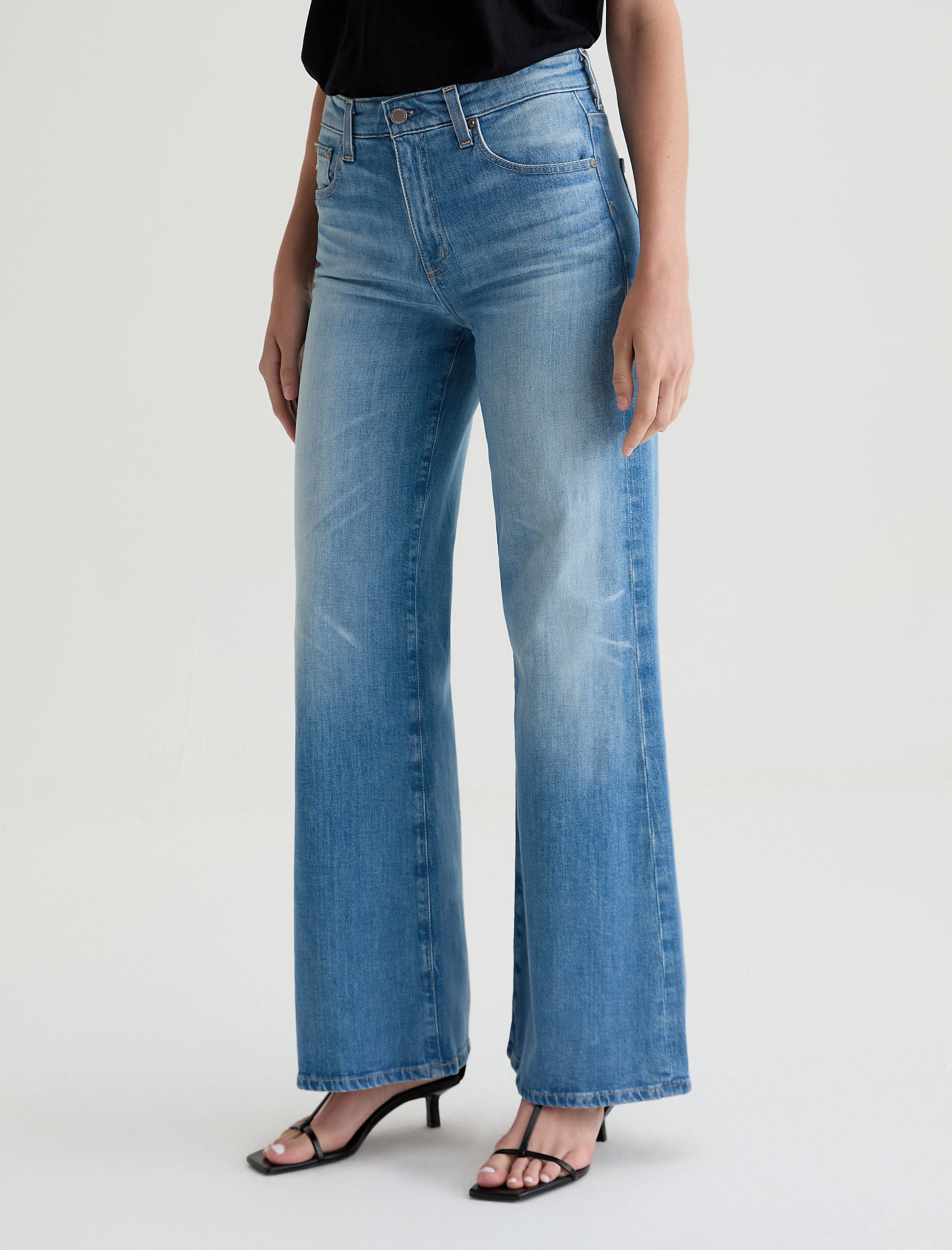 Women Saige Wide Leg 18 Years Bisou at AG Jeans Official Store