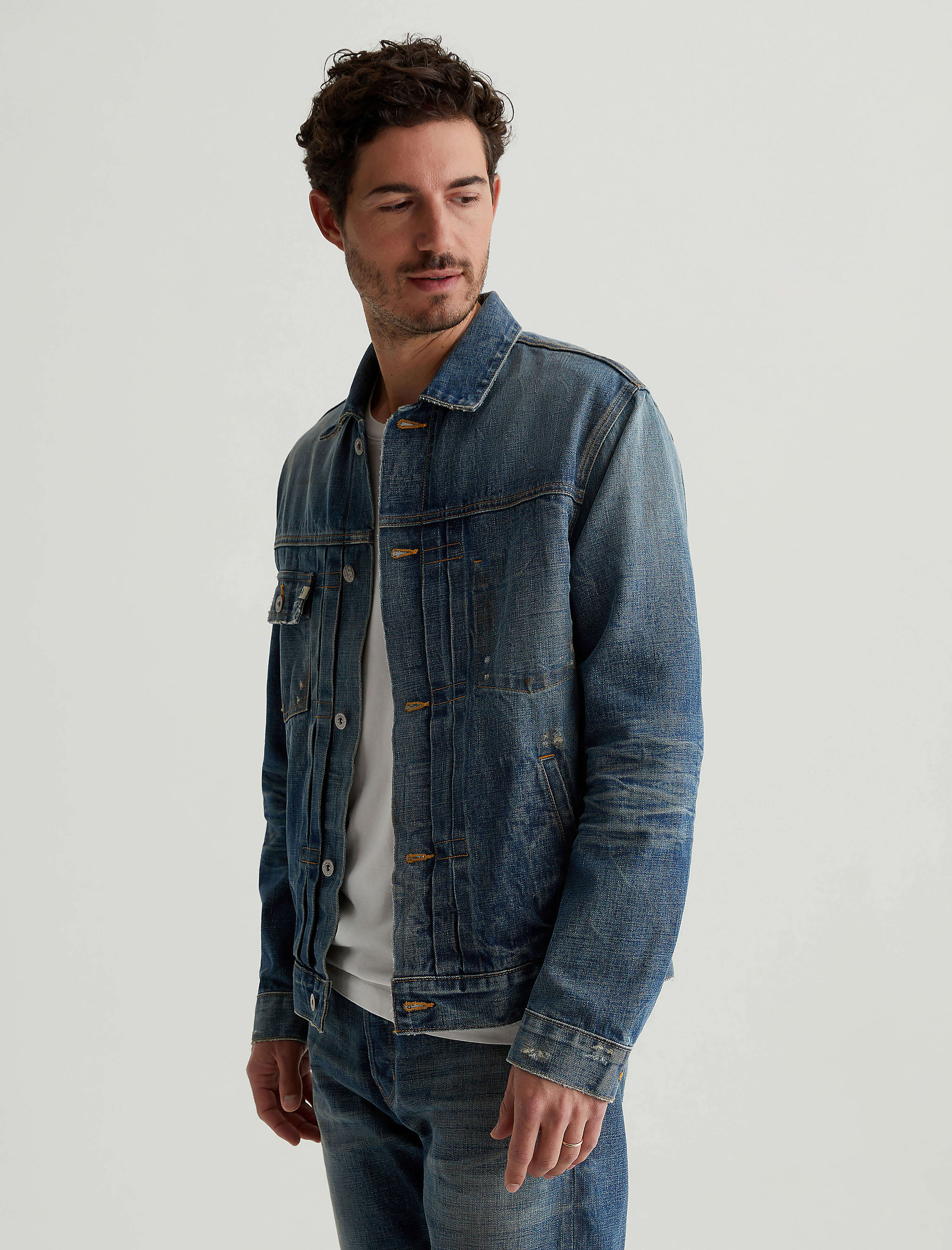 Men Sid Selvage Jacket 19 Years Garden Grove at AG Jeans