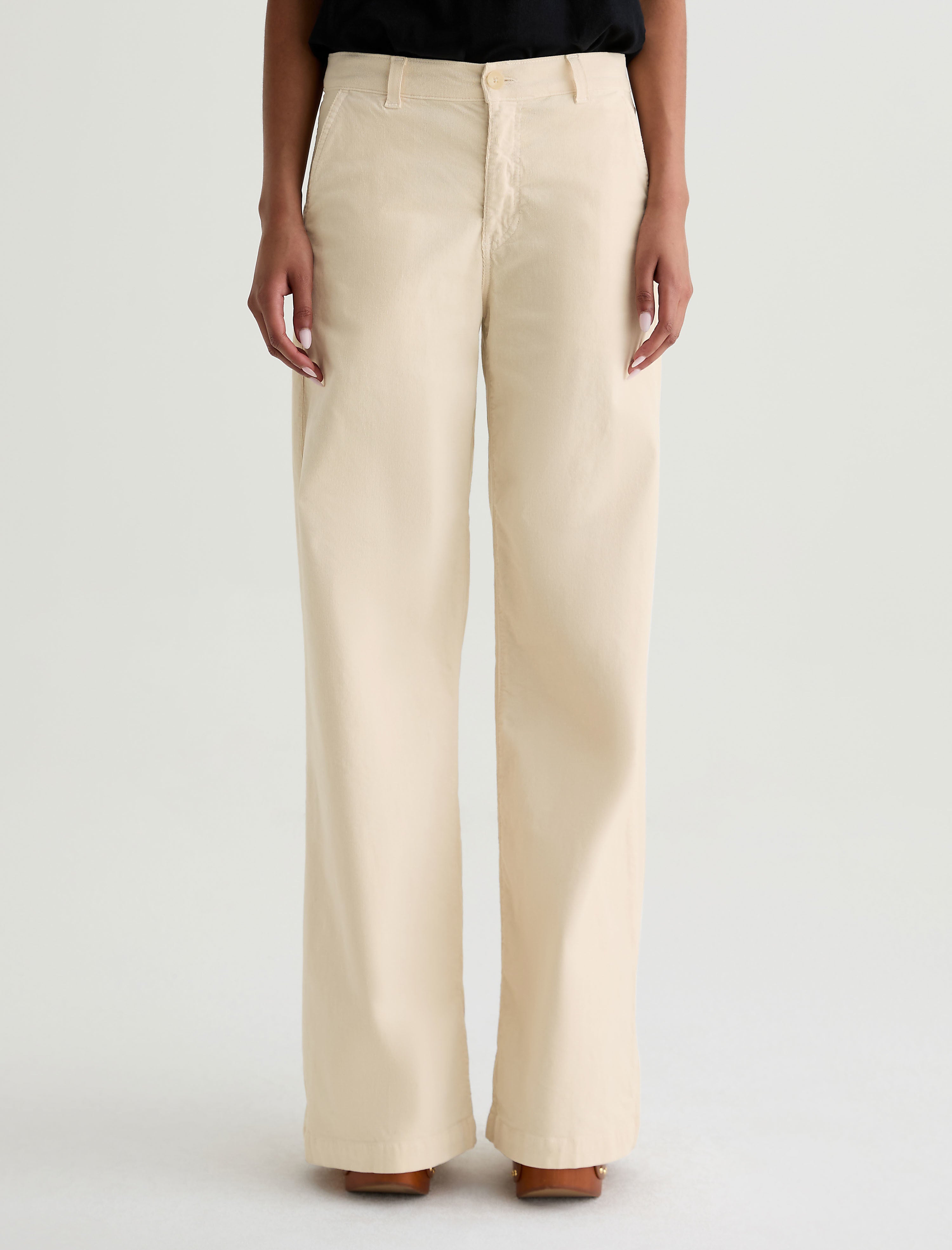 (取寄) AGジーンズ レディース ステラ ミッド ライズ ワイド レッグ パラッツォ パンツ イン オパール ストーン AG Jeans women Stella Mid Rise Wide Leg Palazzo Pant In Opal Stone Opal Stone Women Stella Corduroy Opal Stone at AG Jeans Official Store