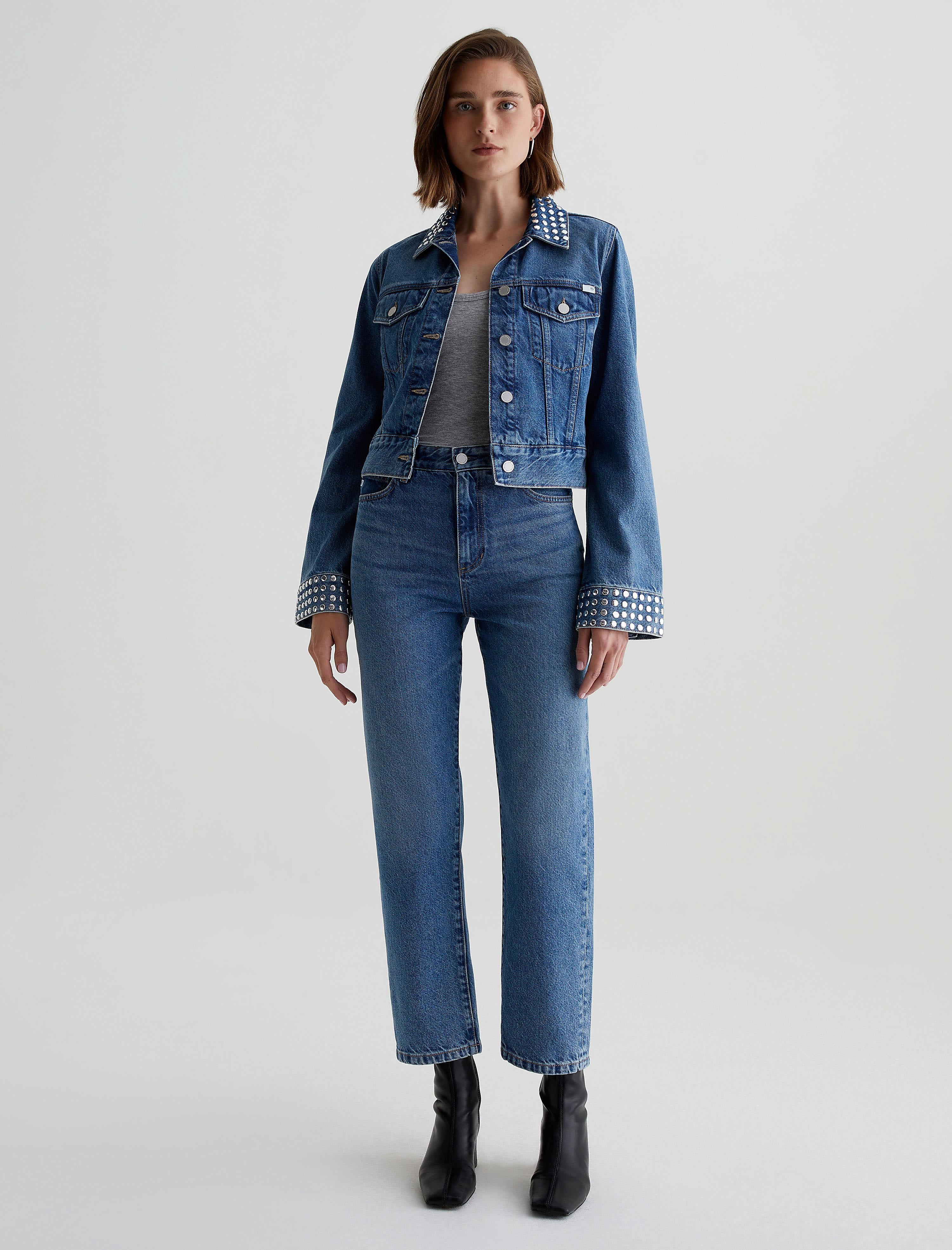 Women Studded Isa Jacket Angeleno at AG Jeans Official Store