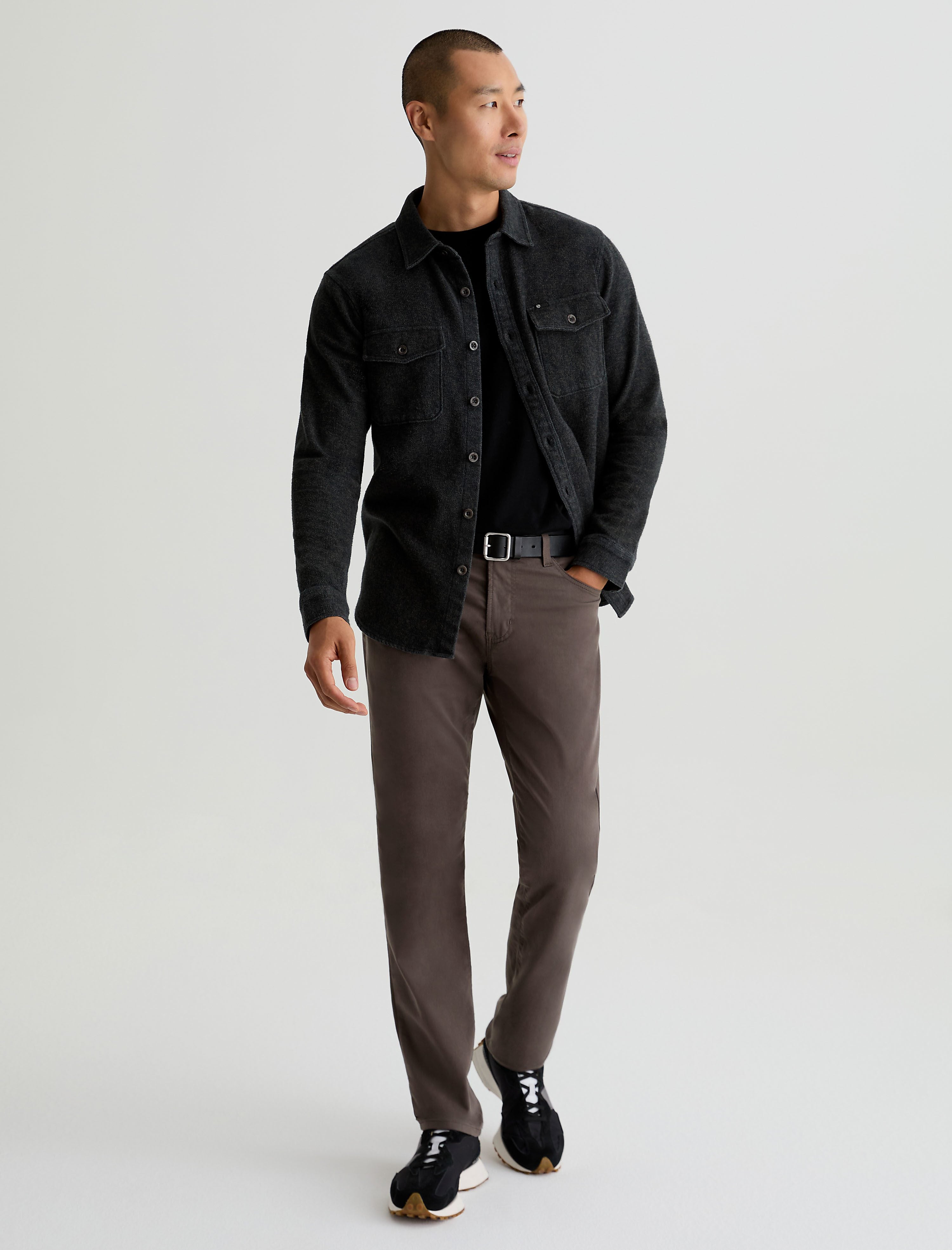 Men Tellis Commuter Performance Brown Slate at AG Jeans Official Store