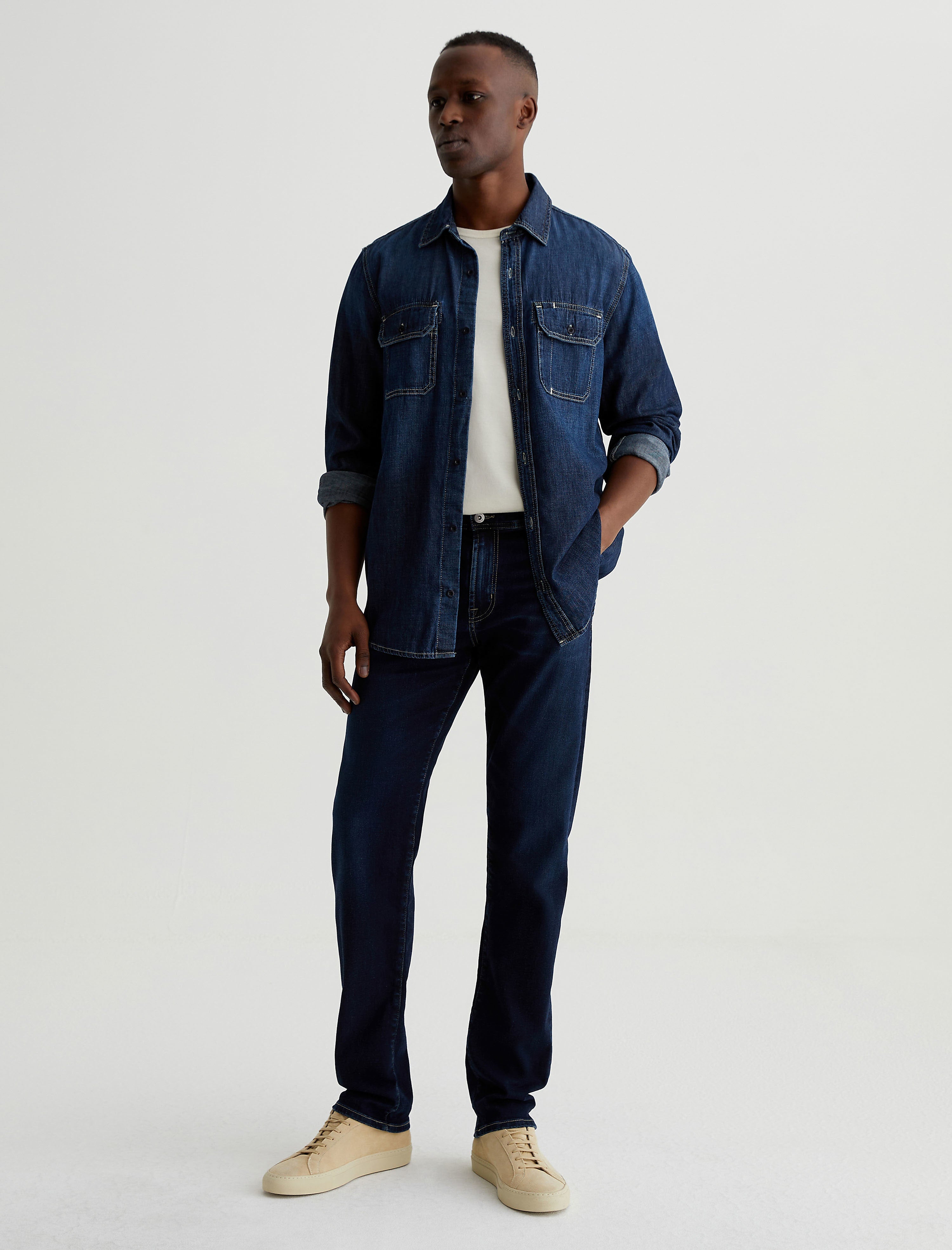 (取寄) AGジーンズ メンズ テリス モダン スリム レッグ デニム イン ソノマ AG Jeans men Tellis Modern Slim Leg Denim in Sonoma Sonoma Men Tellis Sonoma at AG Jeans Official Store