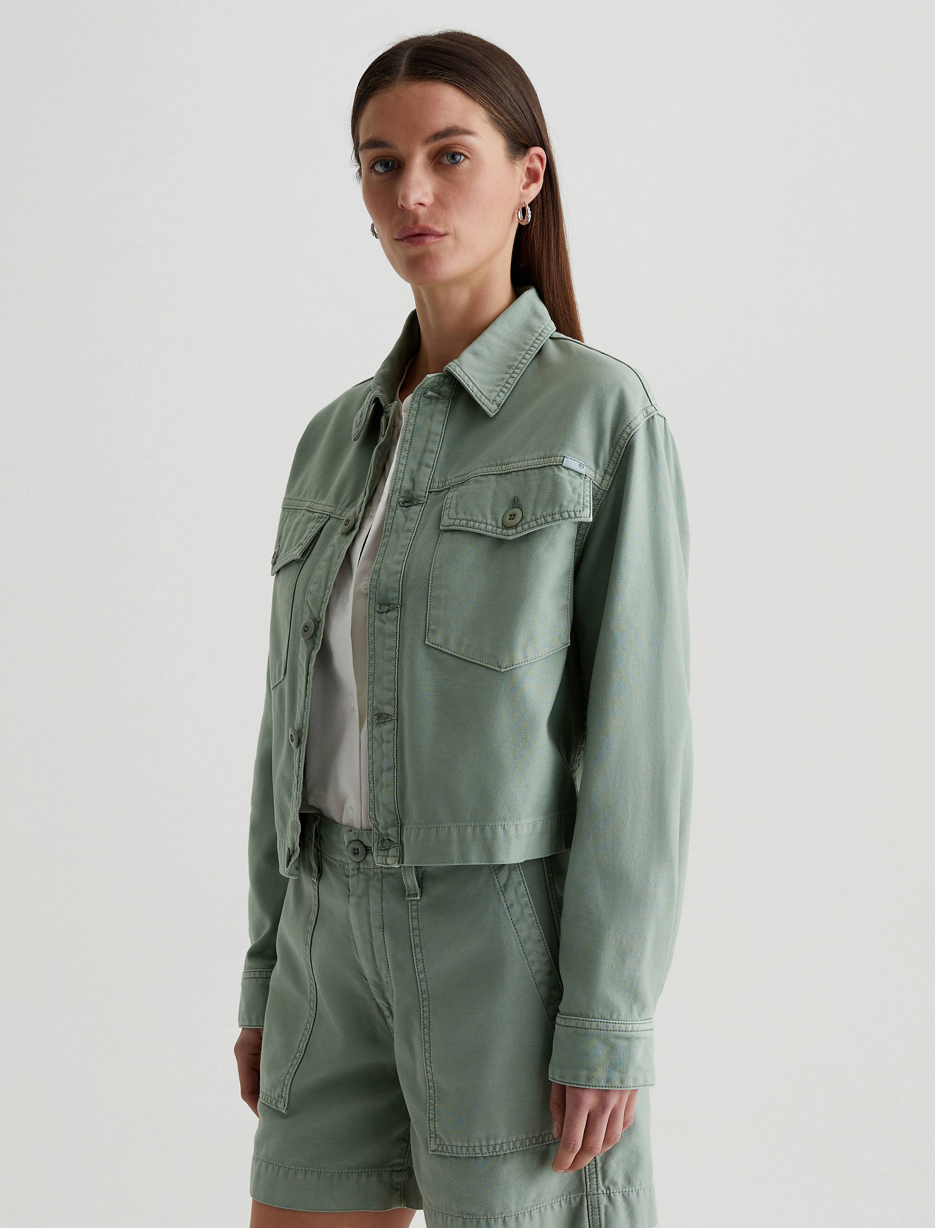 Women Valleta Jacket Sulfur Matcha Latte at AG Jeans Official Store