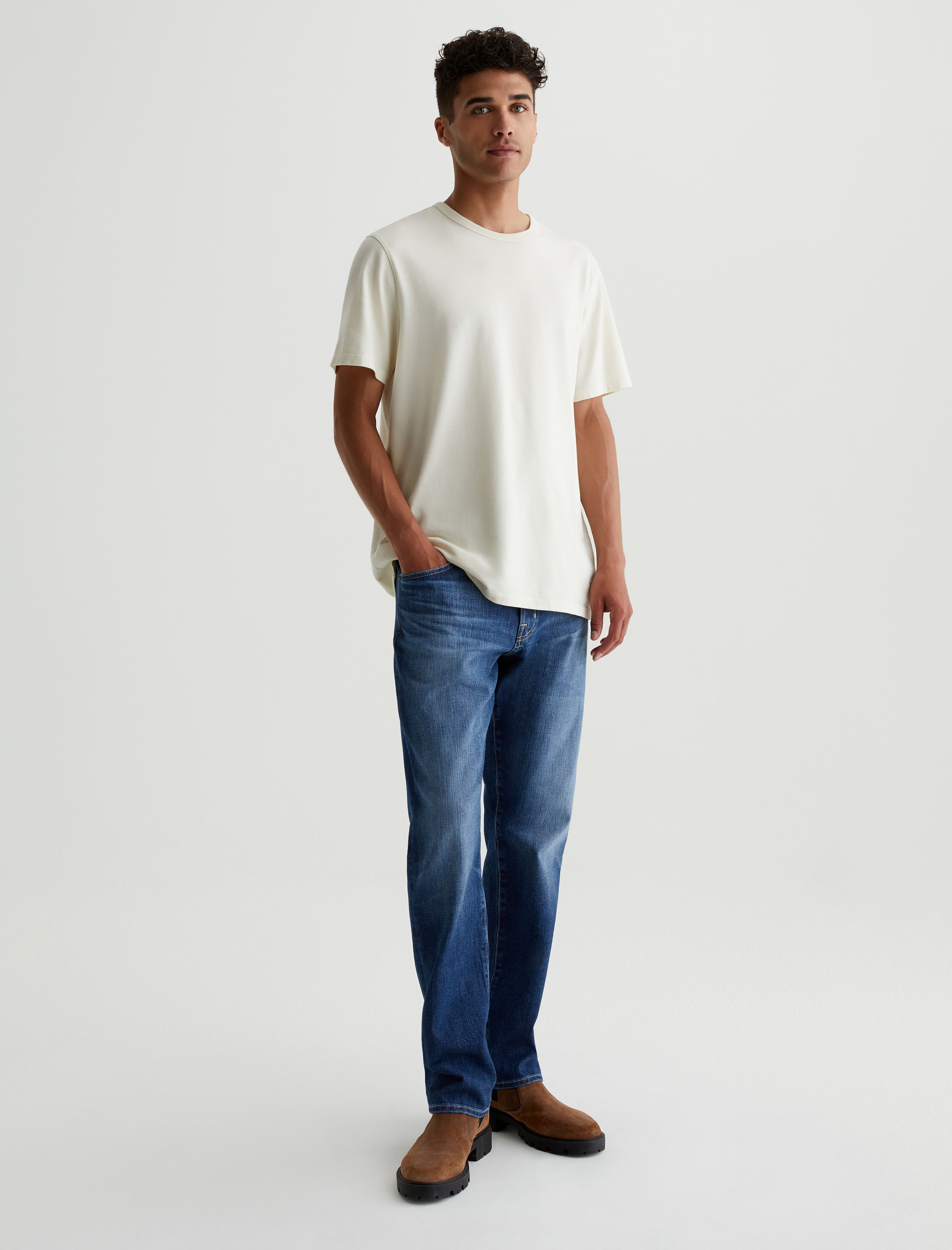 Graduate 360° Nonchalant Tailored Leg 360° Stretch Denim Men Bottom Photo 1