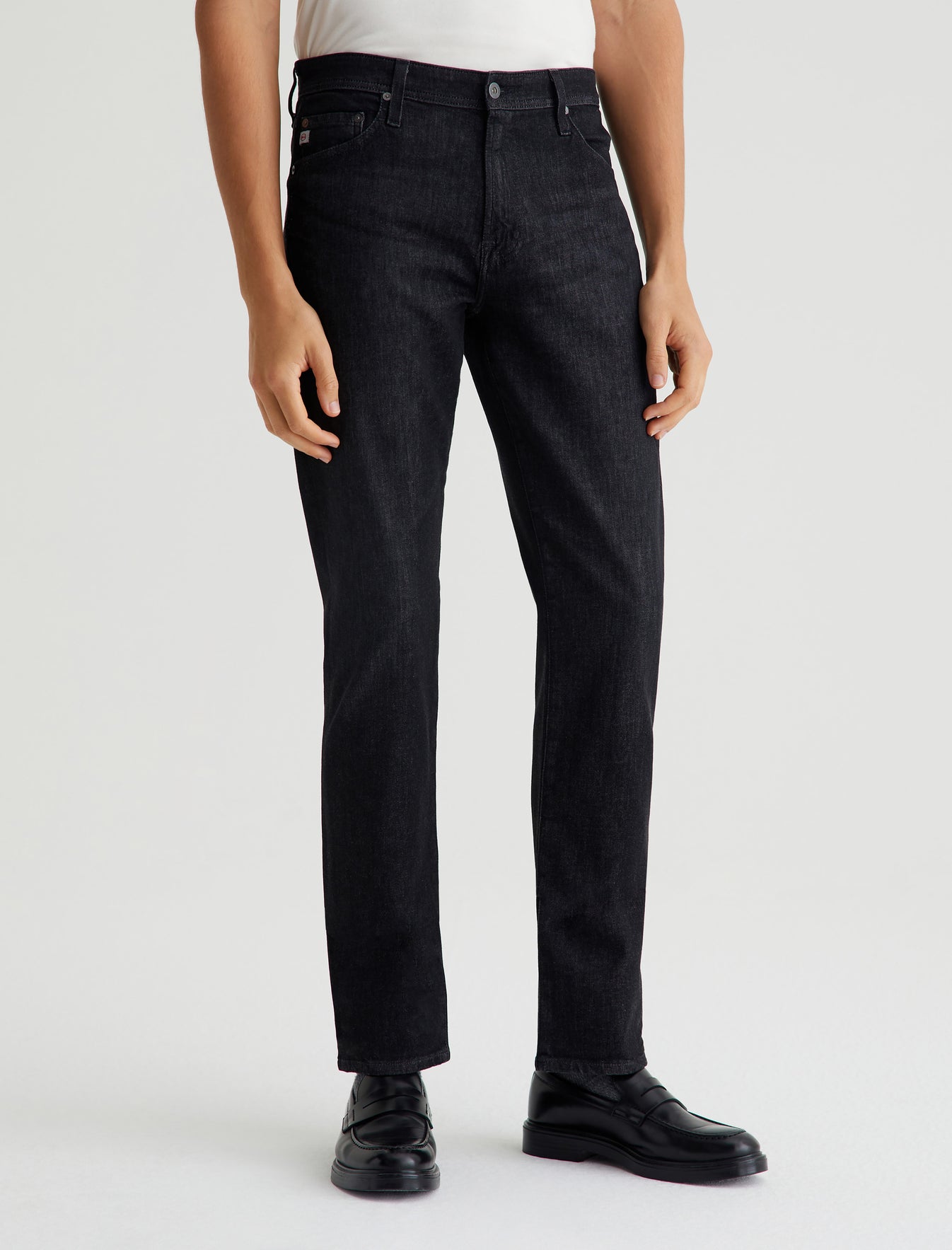 Graduate Black Marble Tailored Leg Men Bottom Photo 2