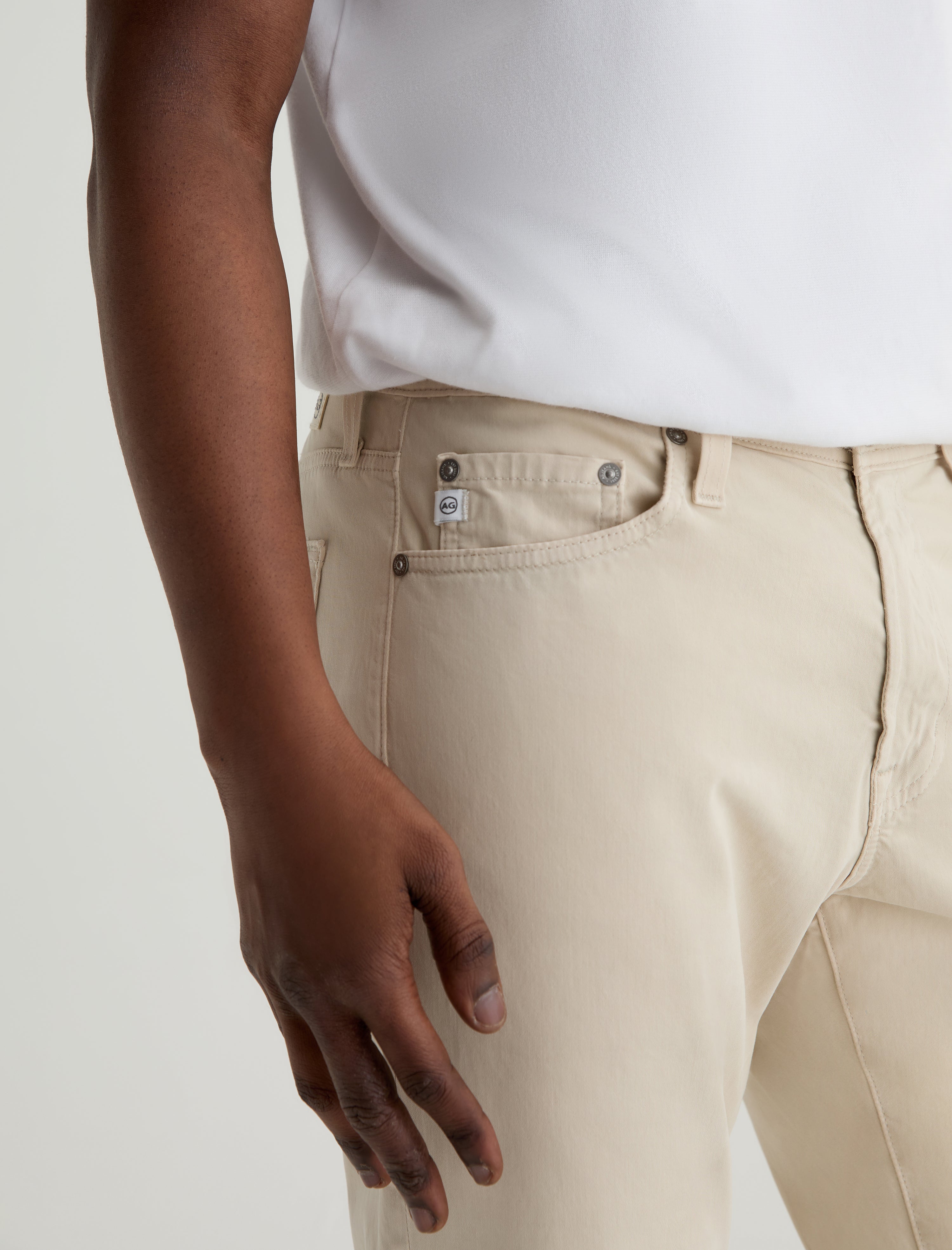 Graduate Natural Ivory Tailored Leg Men Bottom Photo 3