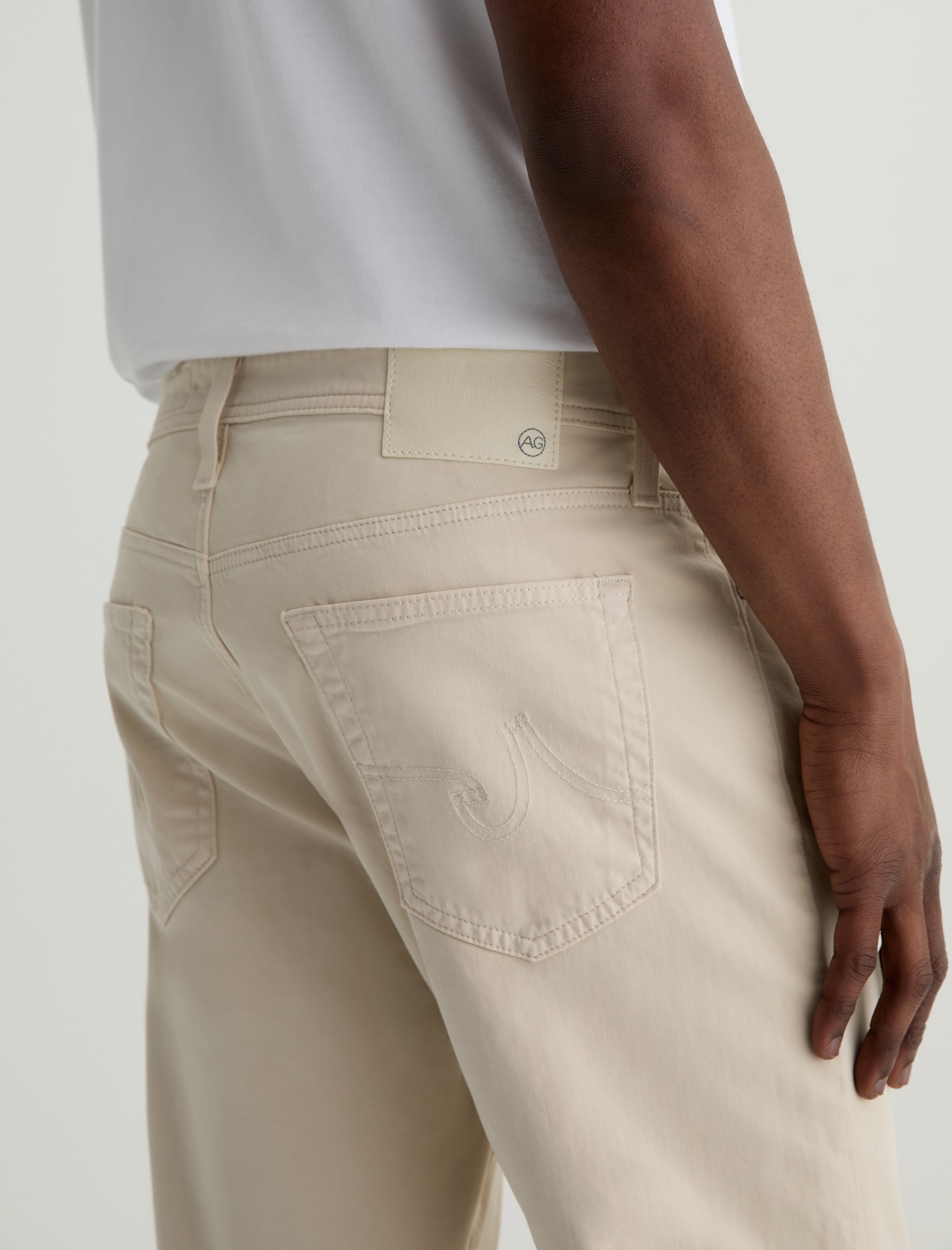 Graduate Natural Ivory Tailored Leg Men Bottom Photo 6