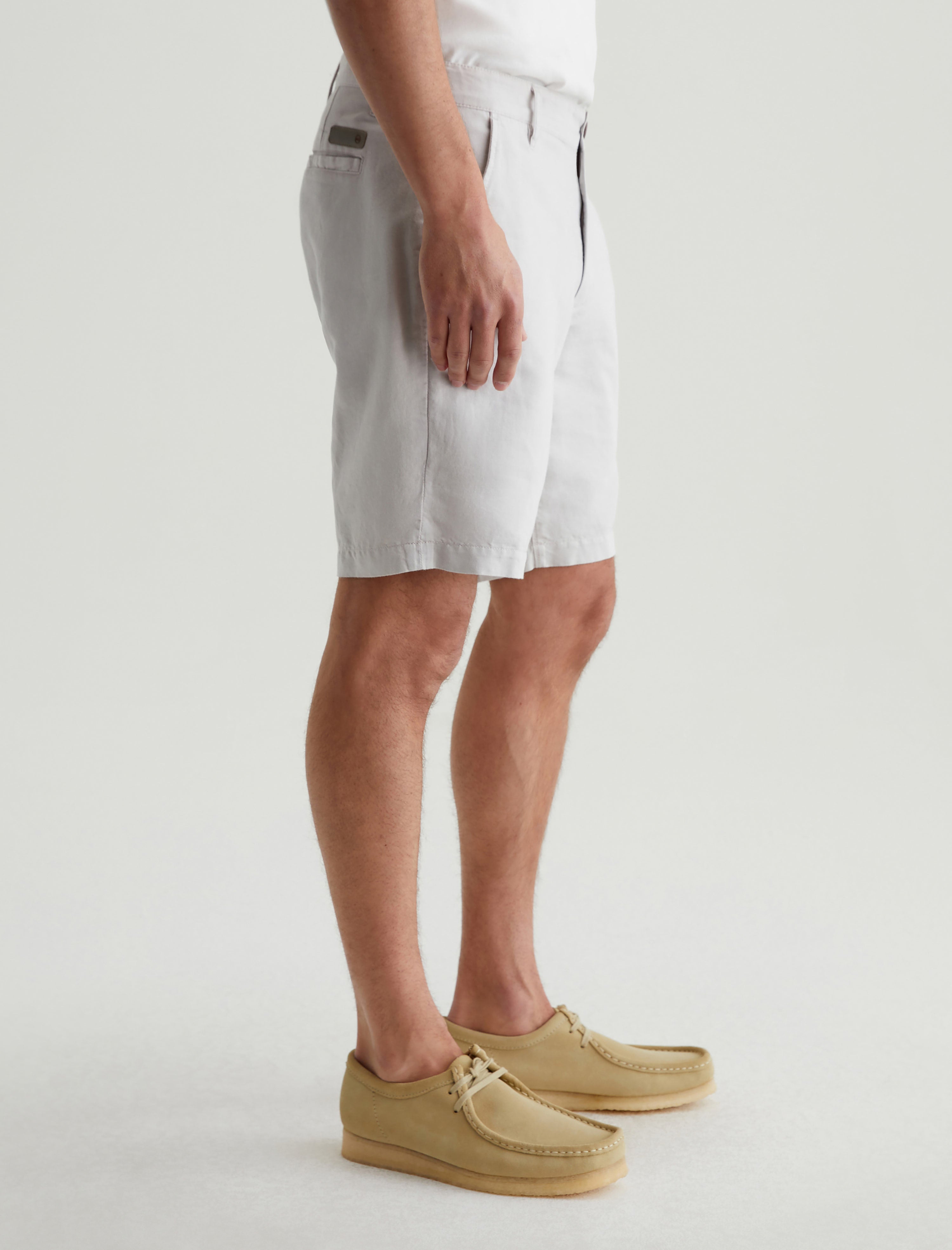 Wanderer Short Silver Fog Slim Trouser Short Men Bottom Photo 4