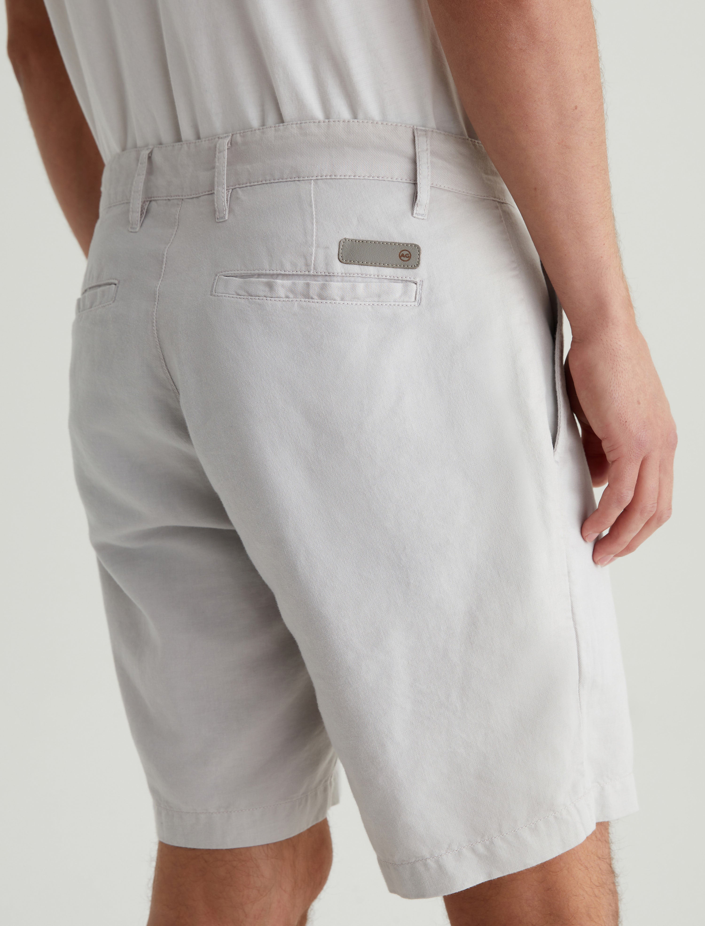 Wanderer Short Silver Fog Slim Trouser Short Men Bottom Photo 6