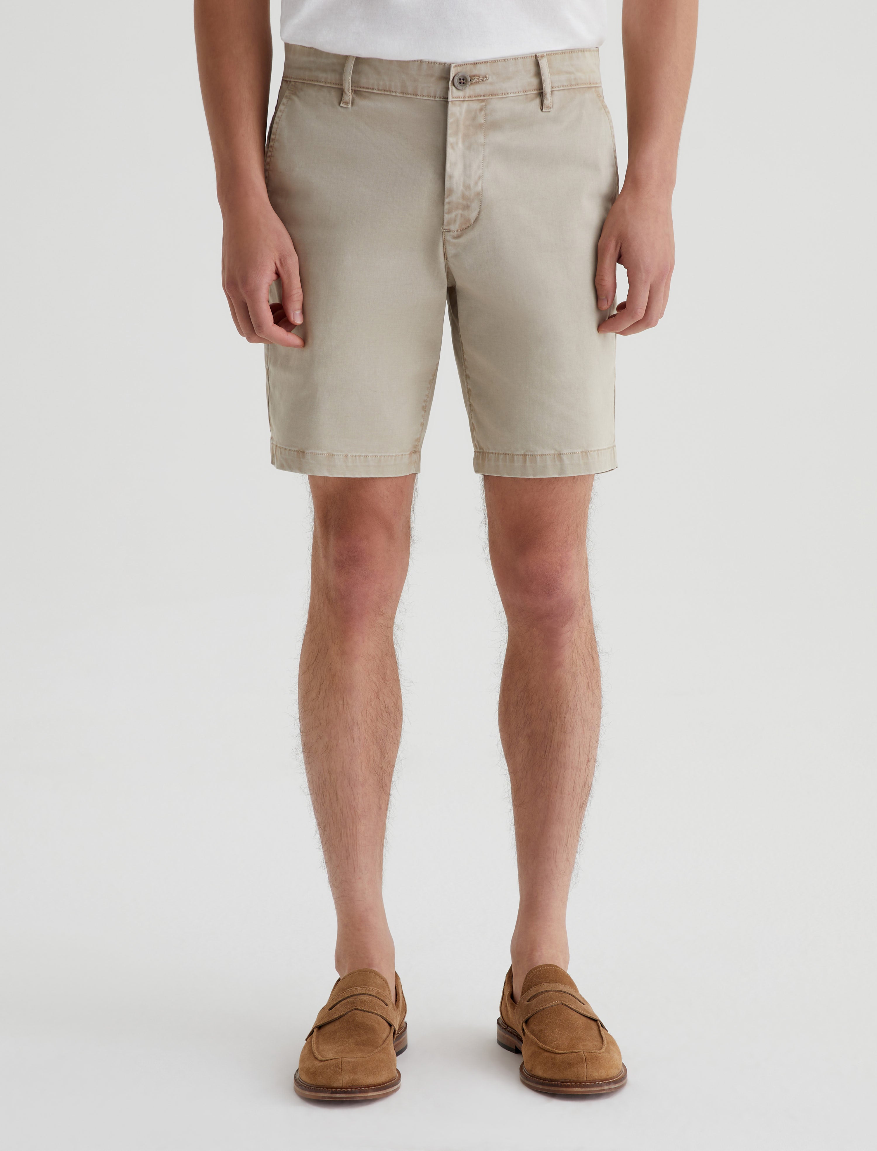 Wanderer Short Sulfur Coastal Pebble Slim Trouser Short Men Bottom Photo 2