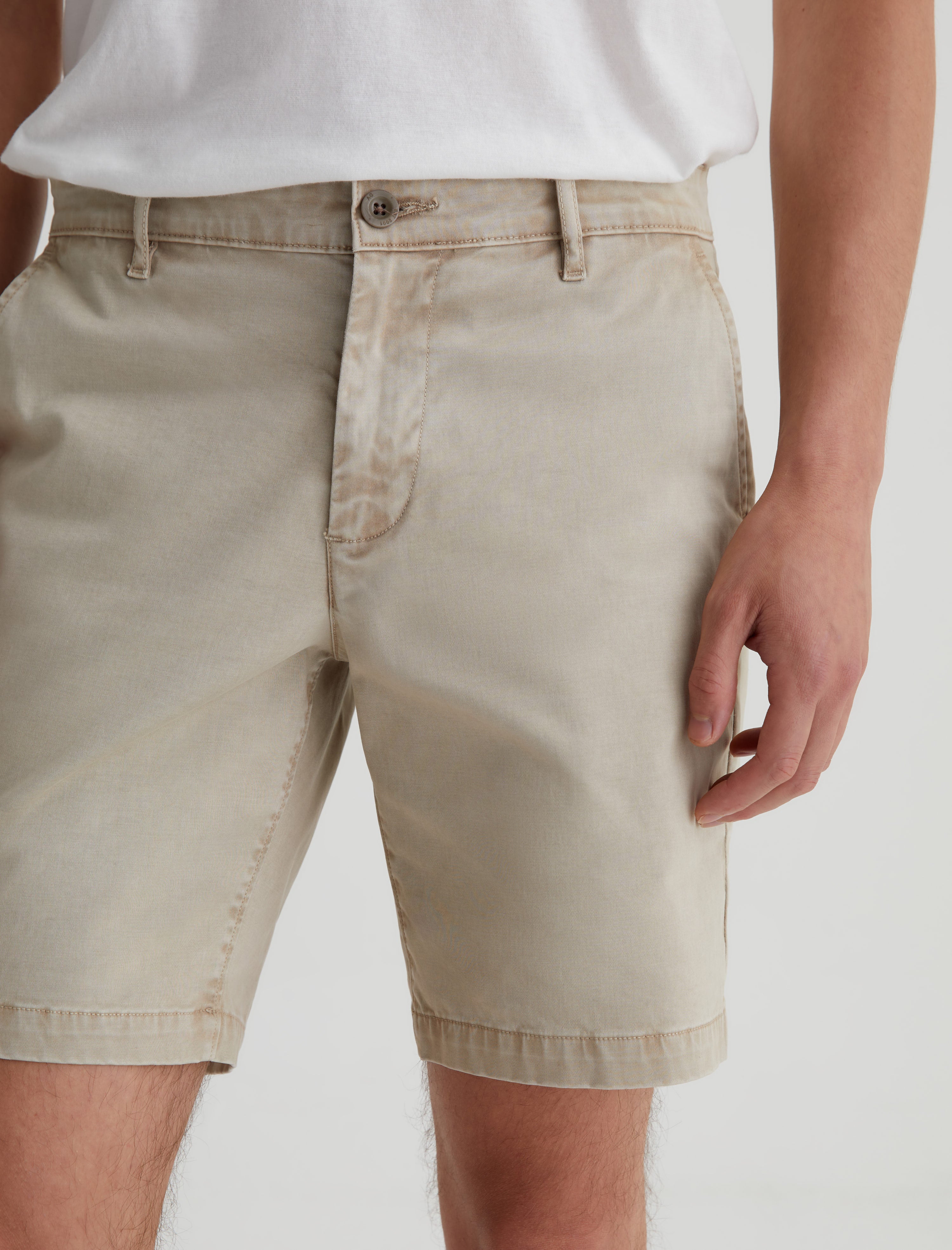 Wanderer Short Sulfur Coastal Pebble Slim Trouser Short Men Bottom Photo 3