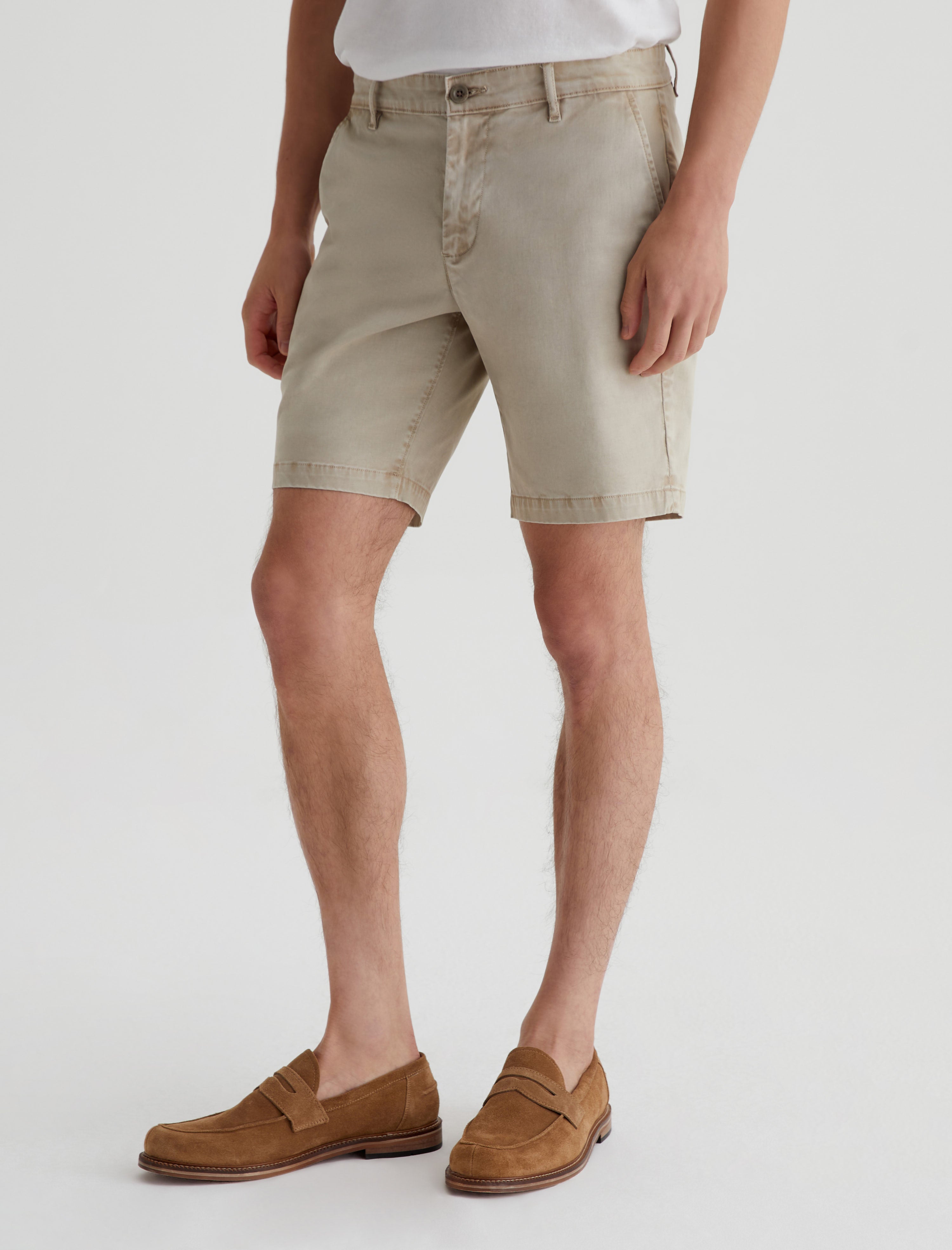 Wanderer Short Sulfur Coastal Pebble Slim Trouser Short Men Bottom Photo 4