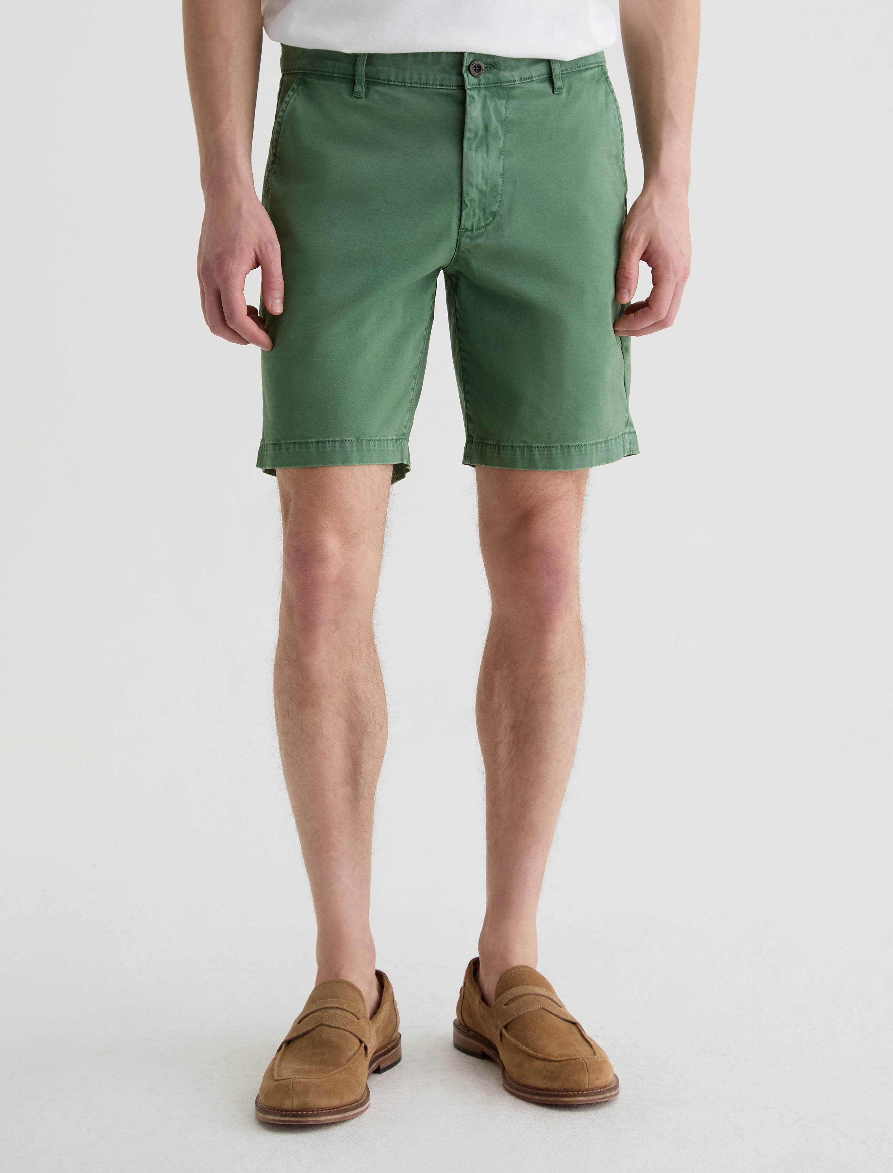 Wanderer Short Sulfur Cilantro Slim Trouser Short Men Bottom Photo 2
