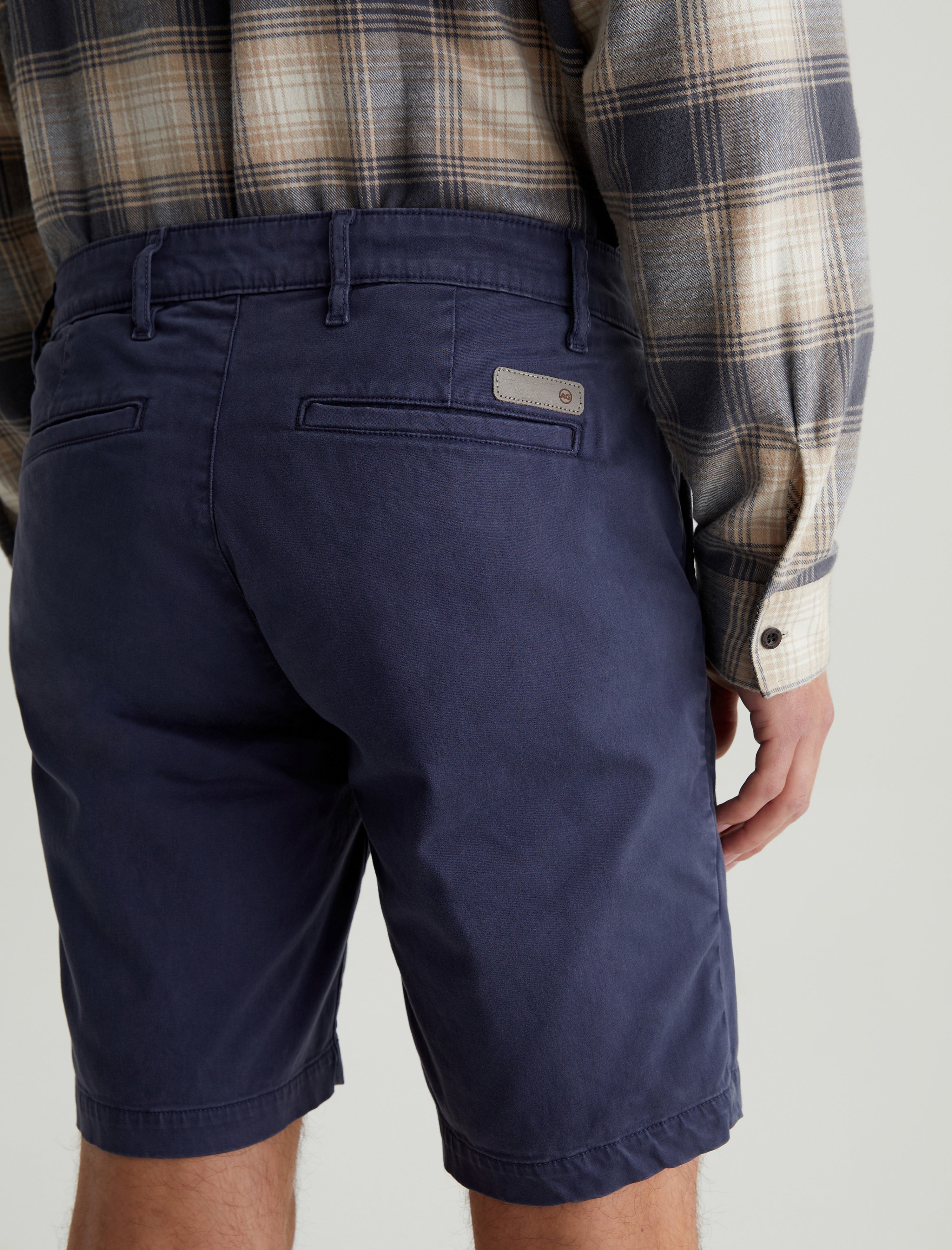 Wanderer Short Sulfur Pacific Midnight Slim Trouser Short Men Bottom Photo 6