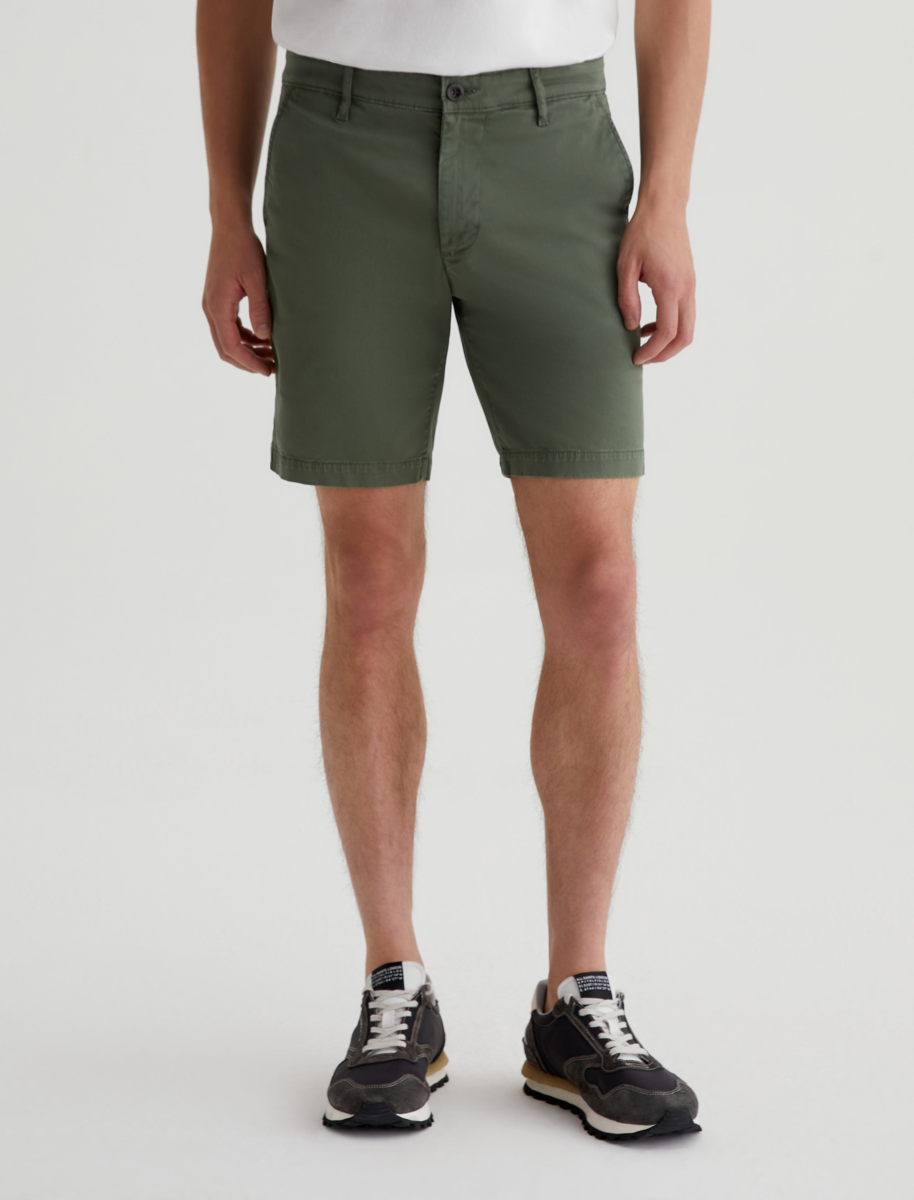 Wanderer Short Sulfur Seaside Sage Slim Trouser Short Men Bottom Photo 2