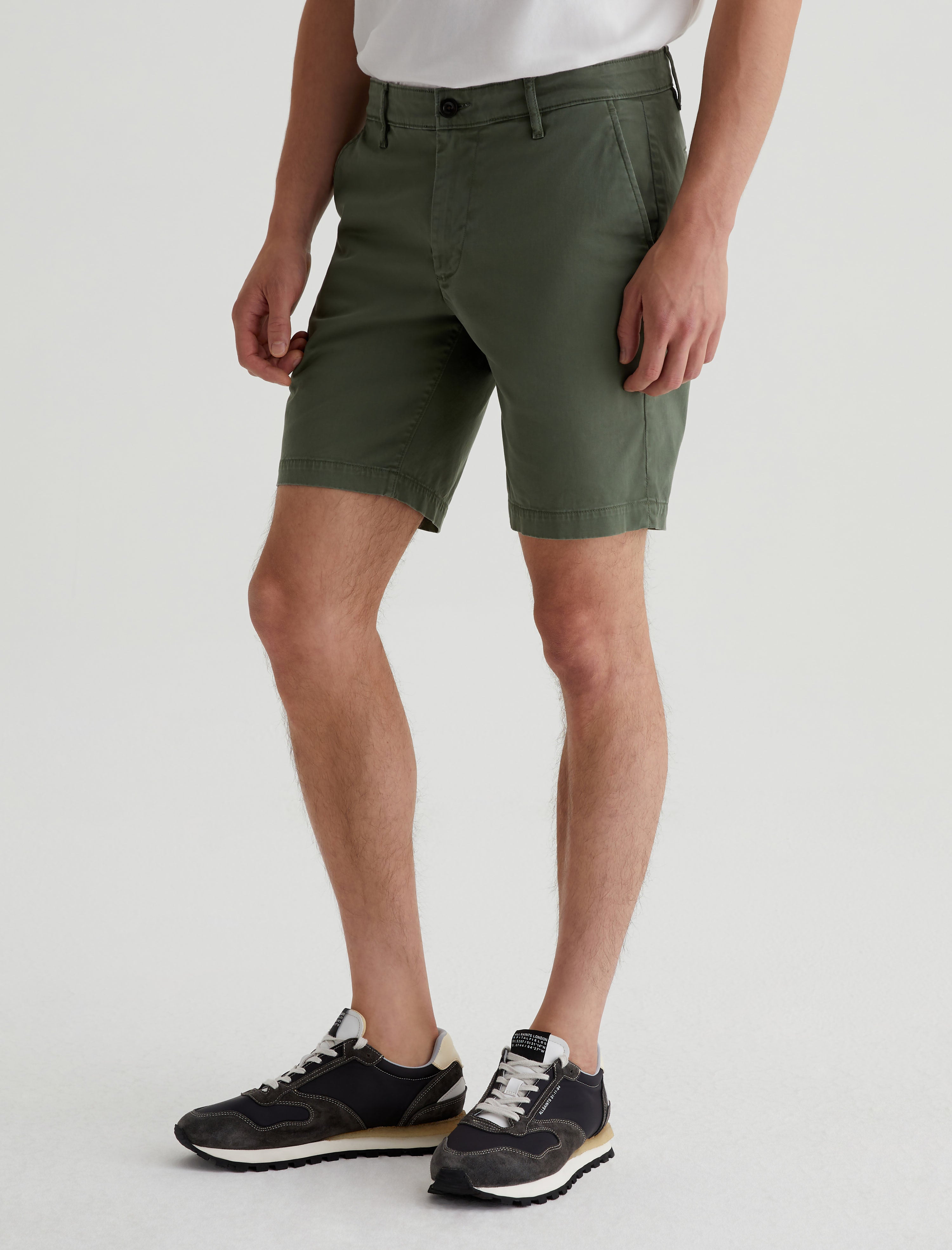 Wanderer Short Sulfur Seaside Sage Slim Trouser Short Men Bottom Photo 5