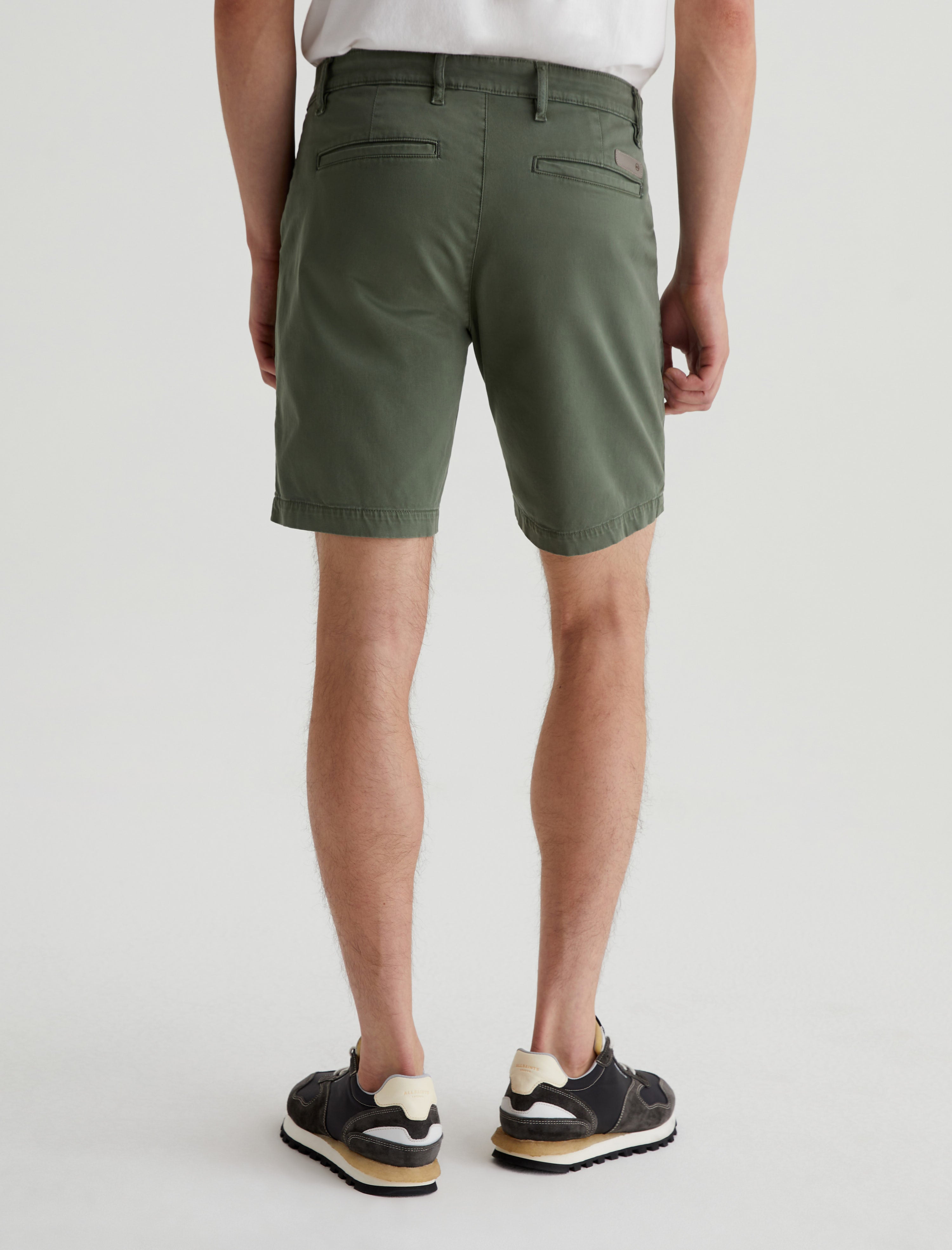 Wanderer Short Sulfur Seaside Sage Slim Trouser Short Men Bottom Photo 7