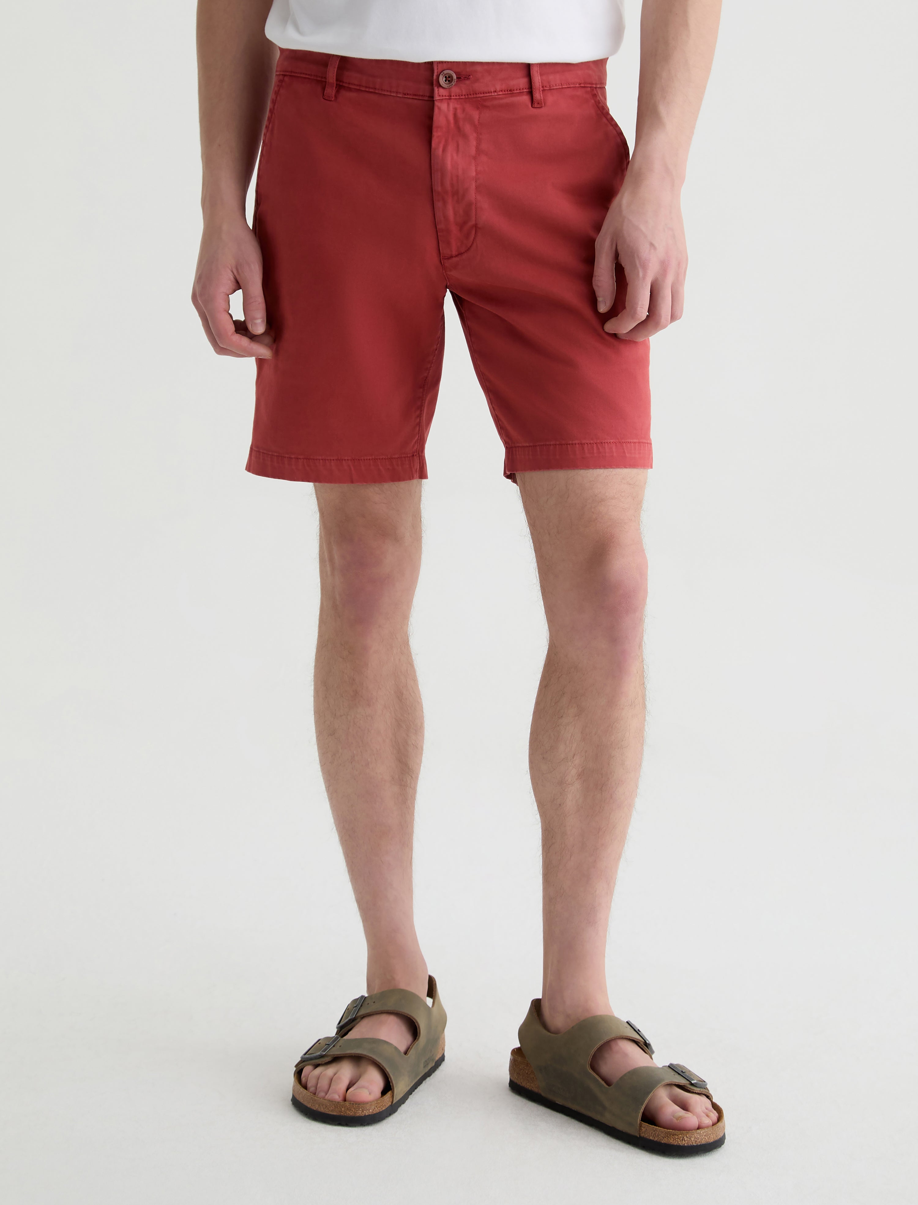 Wanderer Short Sulfur Vintage Ruby Slim Trouser Short Men Bottom Photo 2