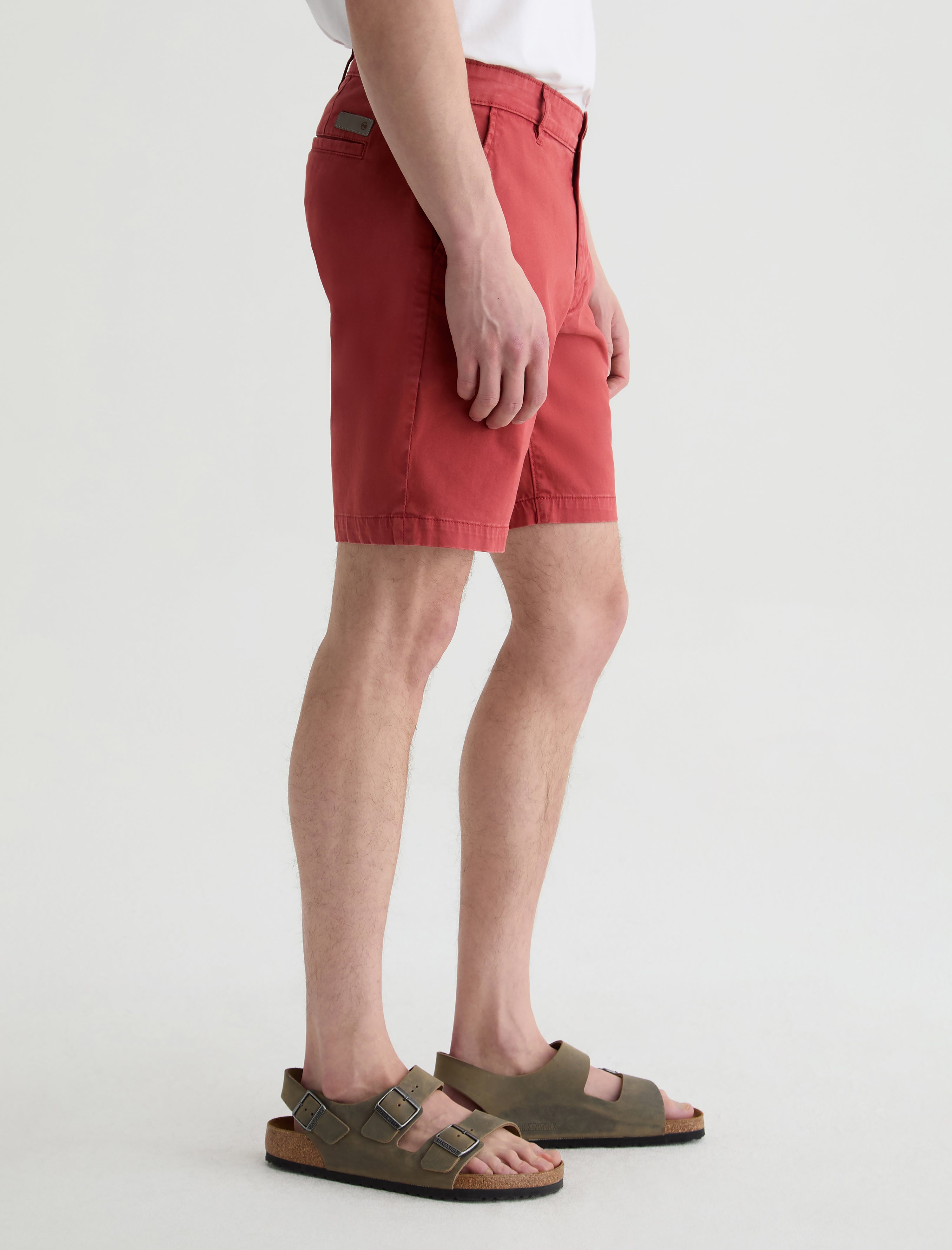 Wanderer Short Sulfur Vintage Ruby Slim Trouser Short Men Bottom Photo 4