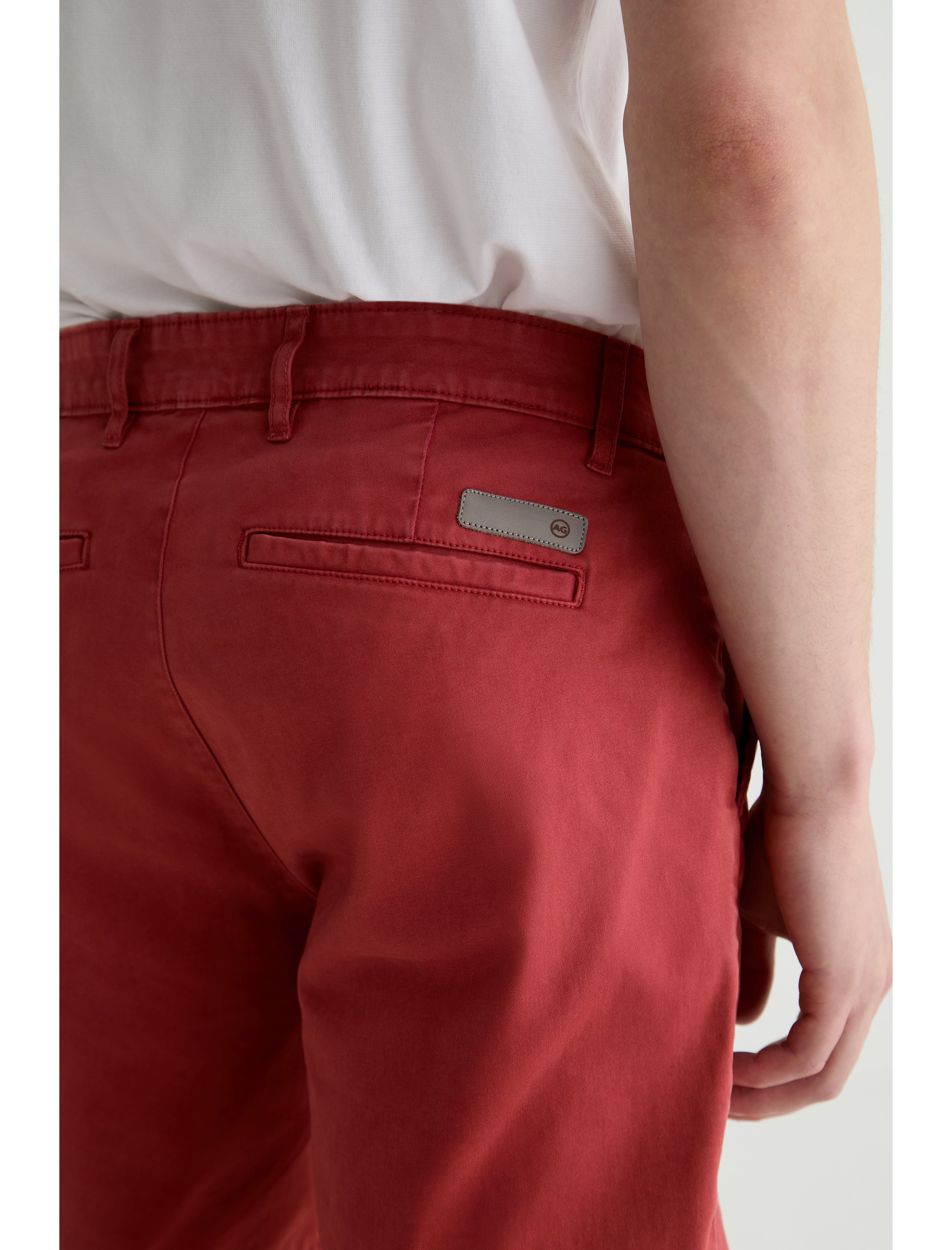 Wanderer Short Sulfur Vintage Ruby Slim Trouser Short Men Bottom Photo 6