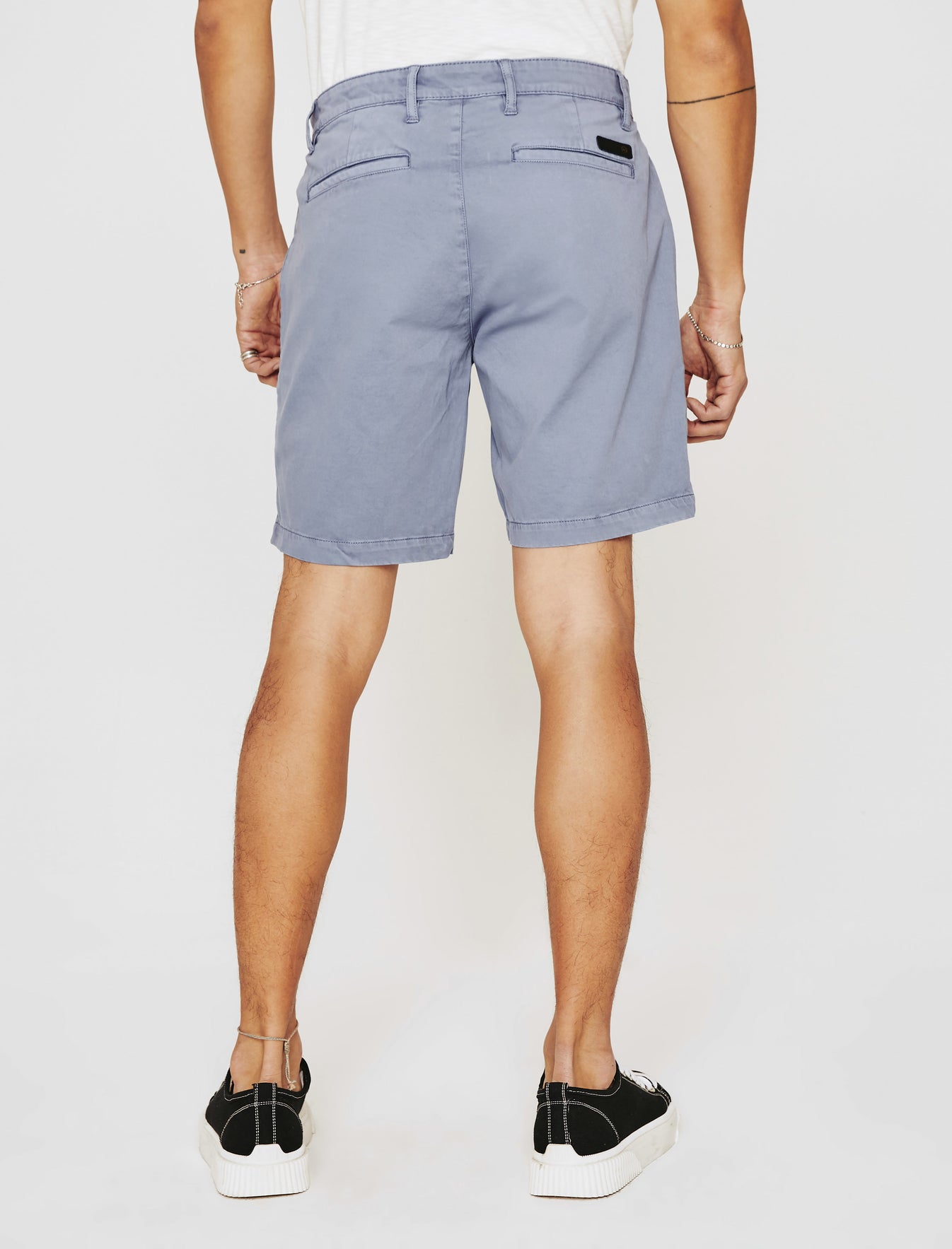 Wanderer Short Sulfur Worn Indigo Slim Trouser Short Men Bottom Photo 6