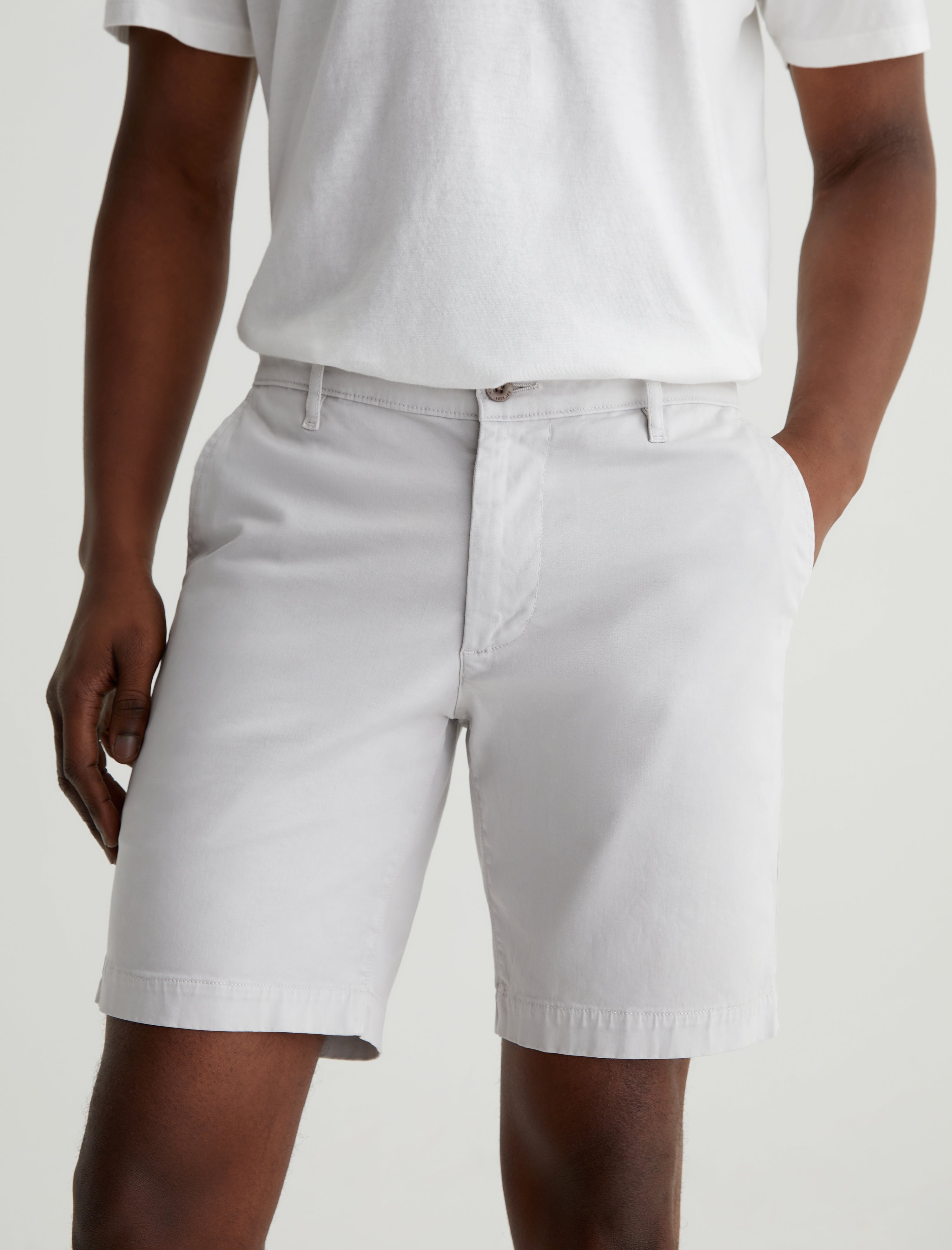 Wanderer Short Silver Fog Slim Trouser Short Men Bottom Photo 3