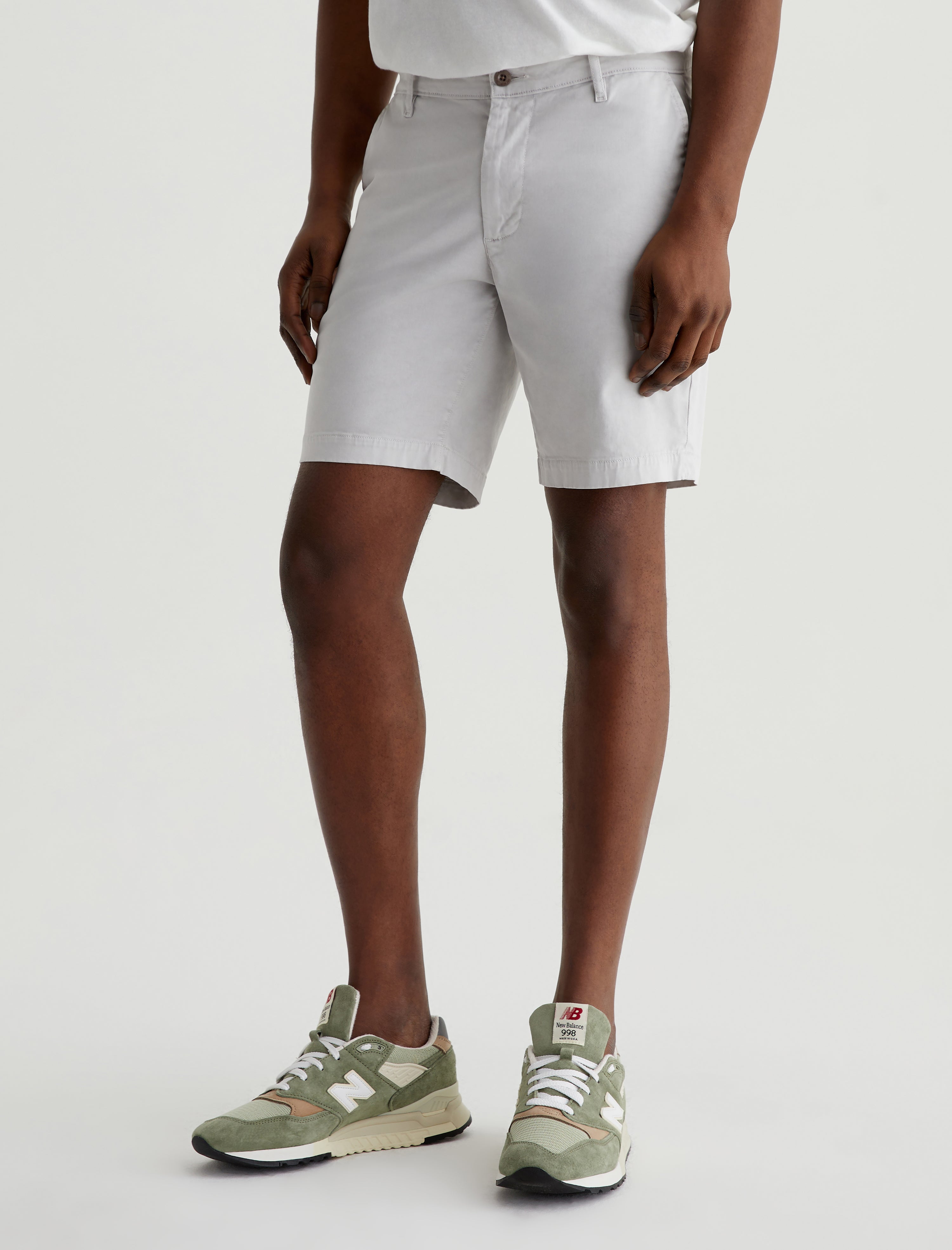 Wanderer Short Silver Fog Slim Trouser Short Men Bottom Photo 5