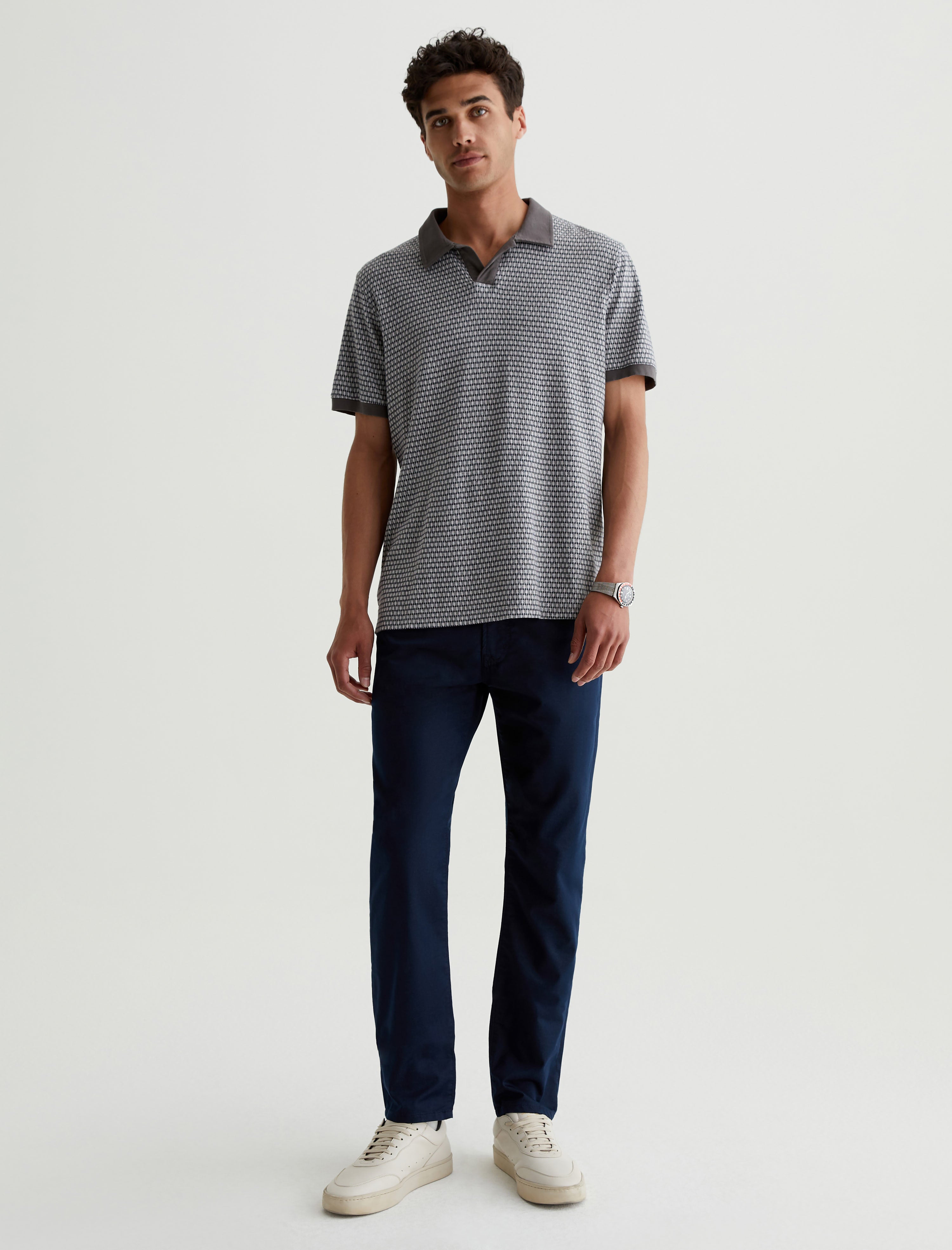 Tellis - Performance Bay Bridge Airluxe™ Modern Slim Men Bottom Photo 1
