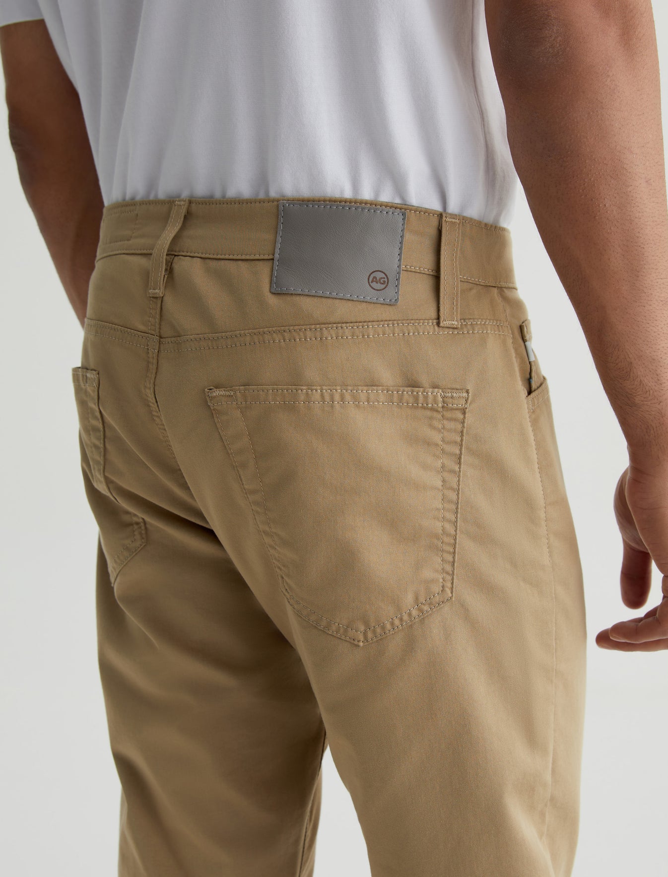 Tellis Sandstone Modern Slim Mens bottom Photo 5