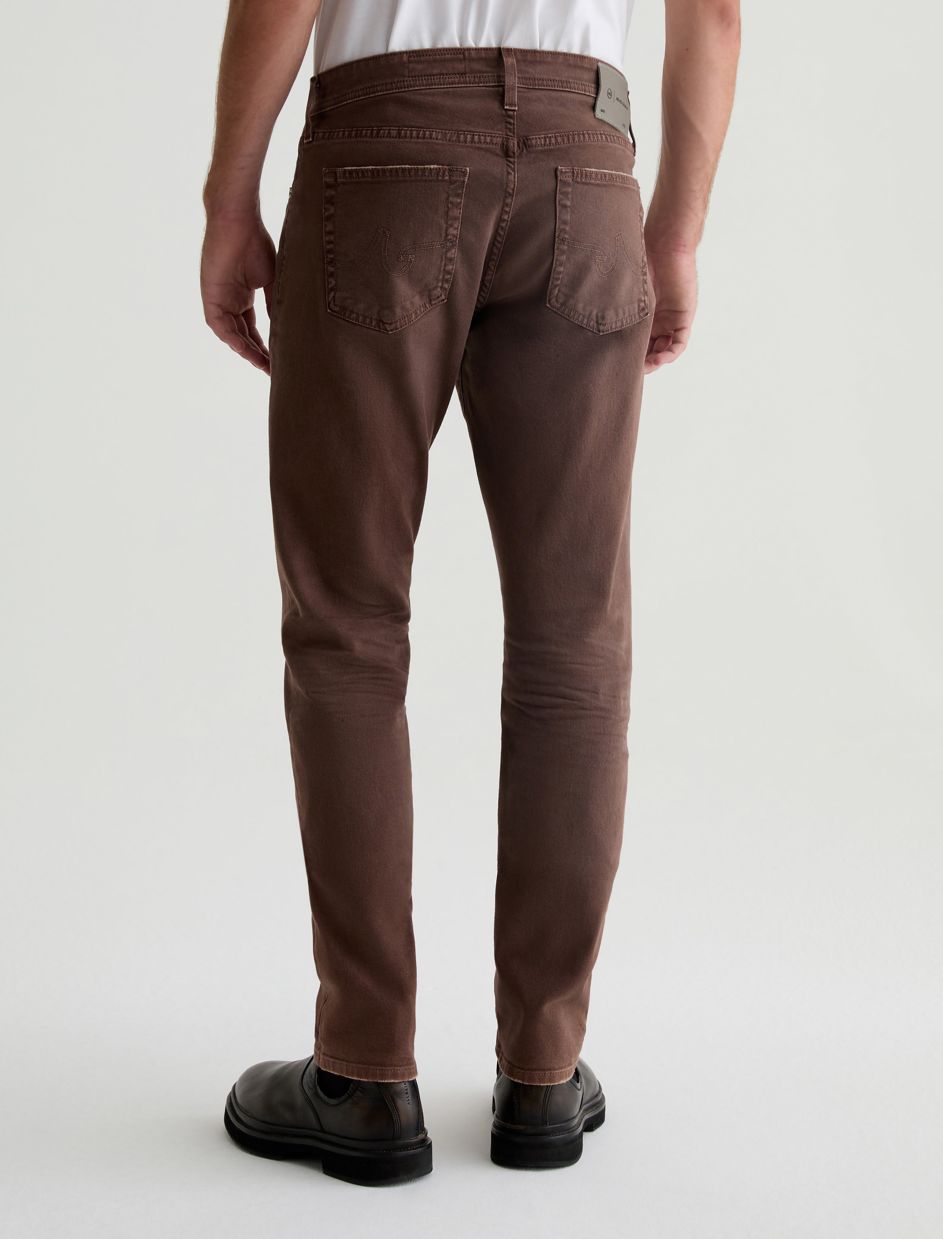 Tellis 7 Years Sulfur Berry Brown AG-ed™ Modern Slim AG Cloud Soft Denim™ Men Bottom Photo 7