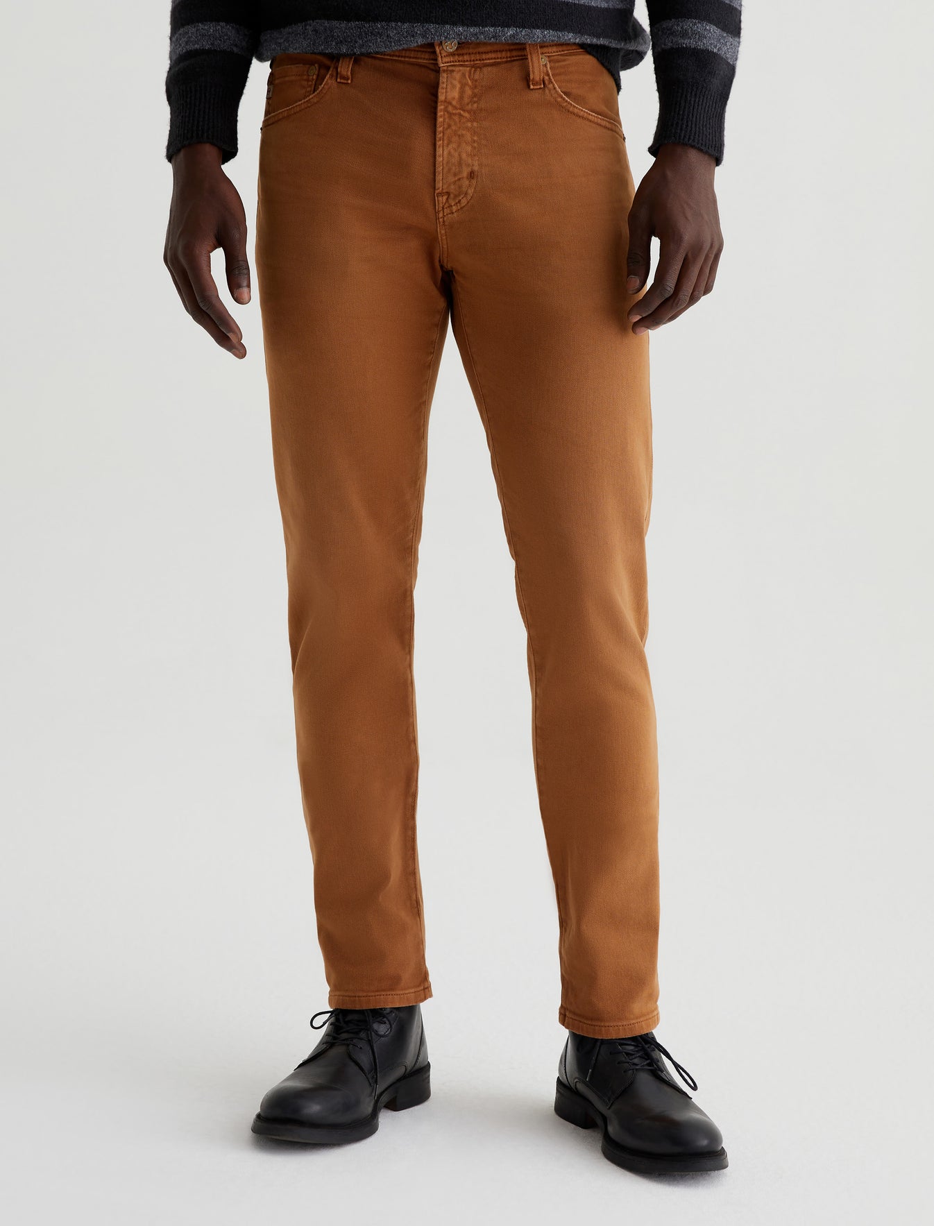 Tellis 7 Years Sulfur Caramel Modern Slim Men Bottom Photo 2