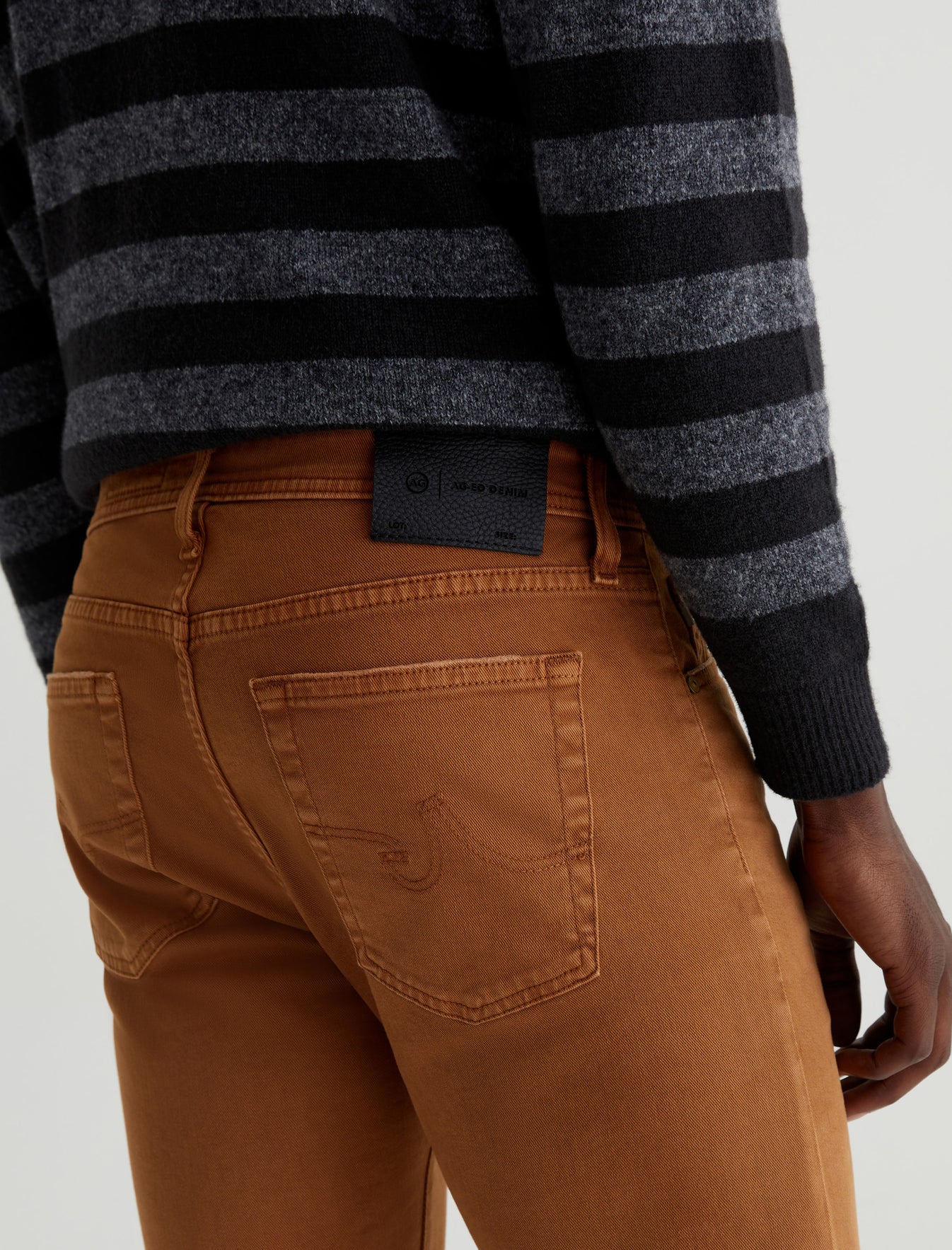 Tellis 7 Years Sulfur Caramel Modern Slim Men Bottom Photo 5