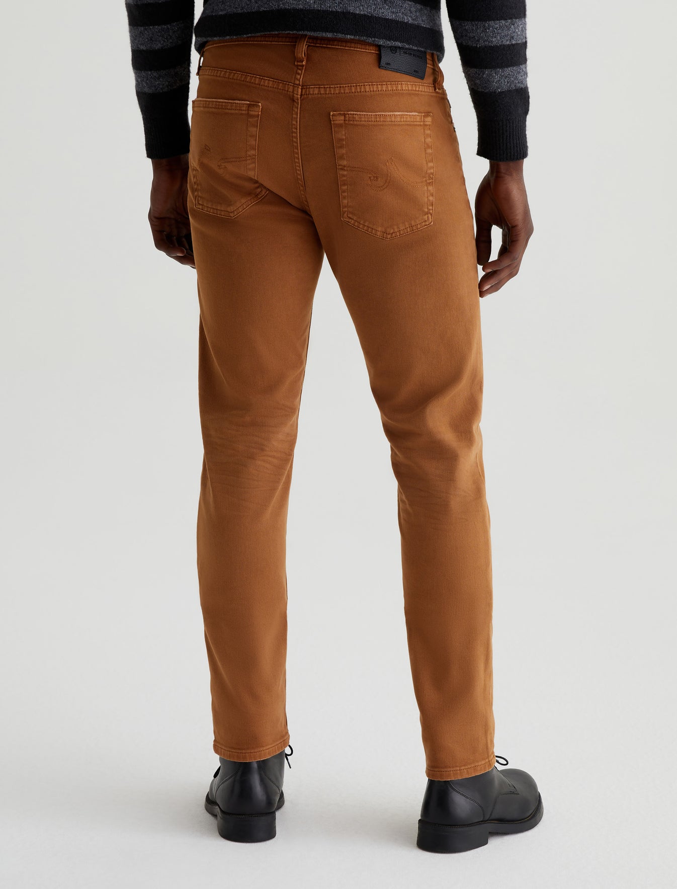 Tellis 7 Years Sulfur Caramel Modern Slim Men Bottom Photo 6