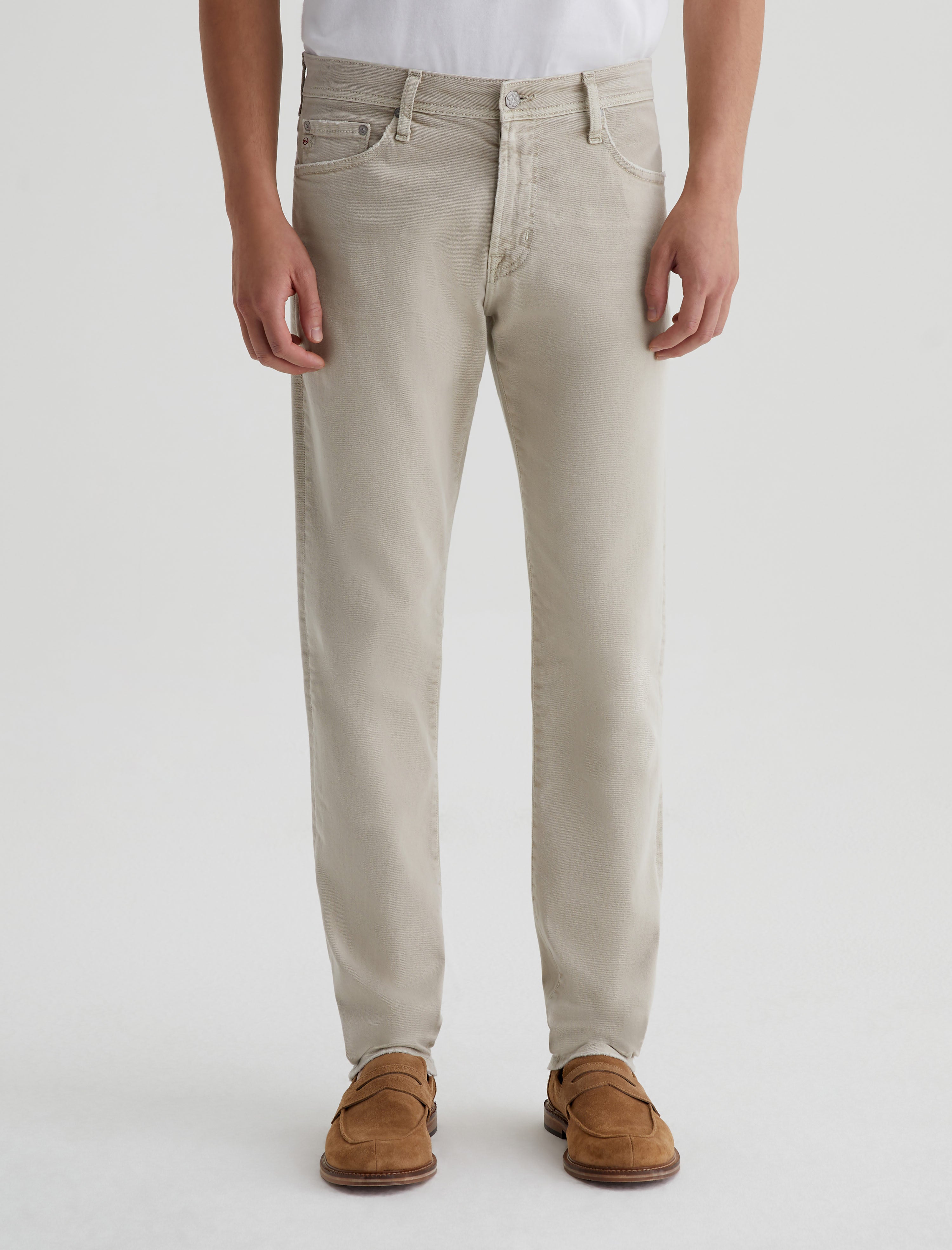 Tellis 7 Years Sulfur Coastal Pebble AG-ed ™ Modern Slim Denim Men Bottom Photo 2