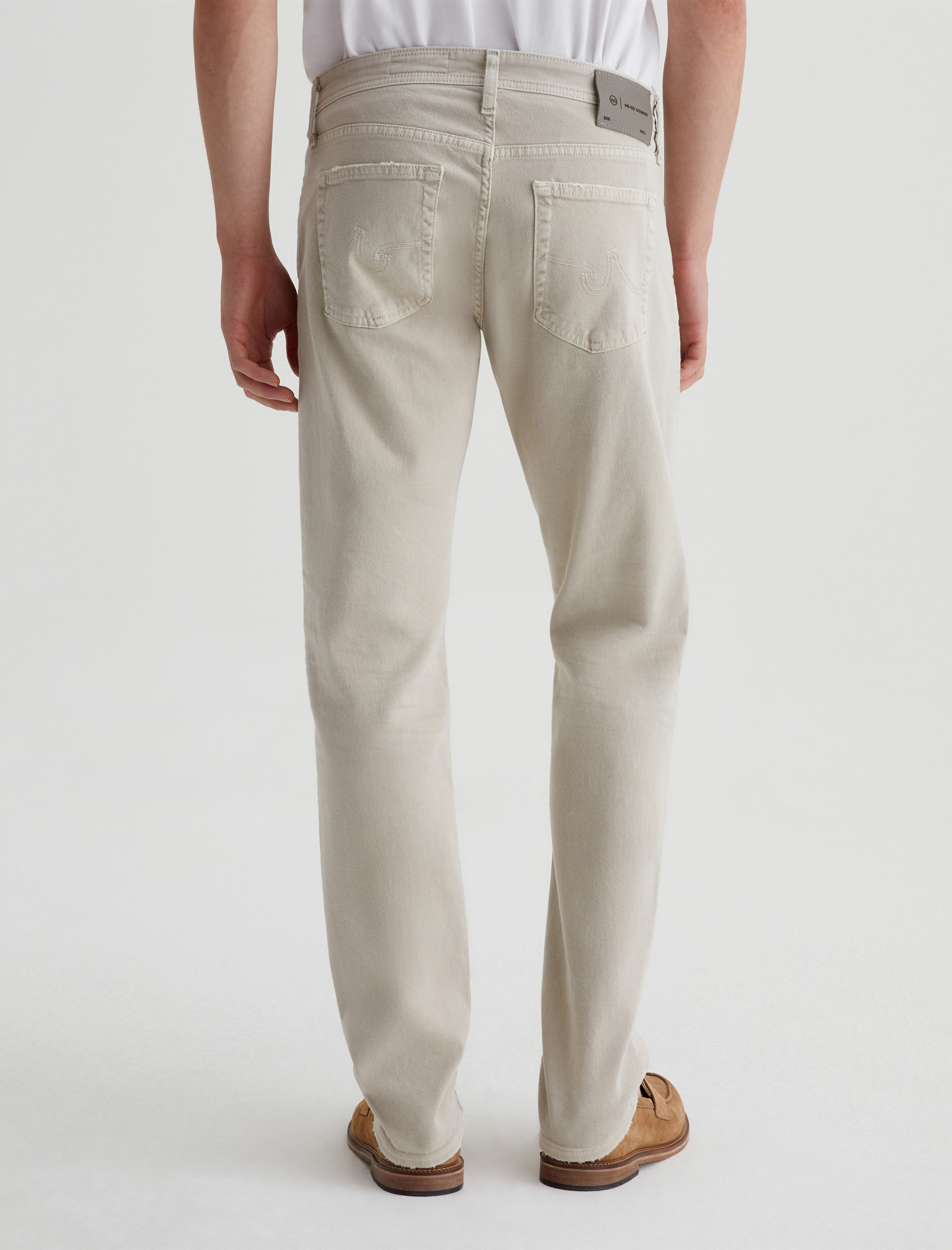 Tellis 7 Years Sulfur Coastal Pebble AG-ed ™ Modern Slim Denim Men Bottom Photo 7