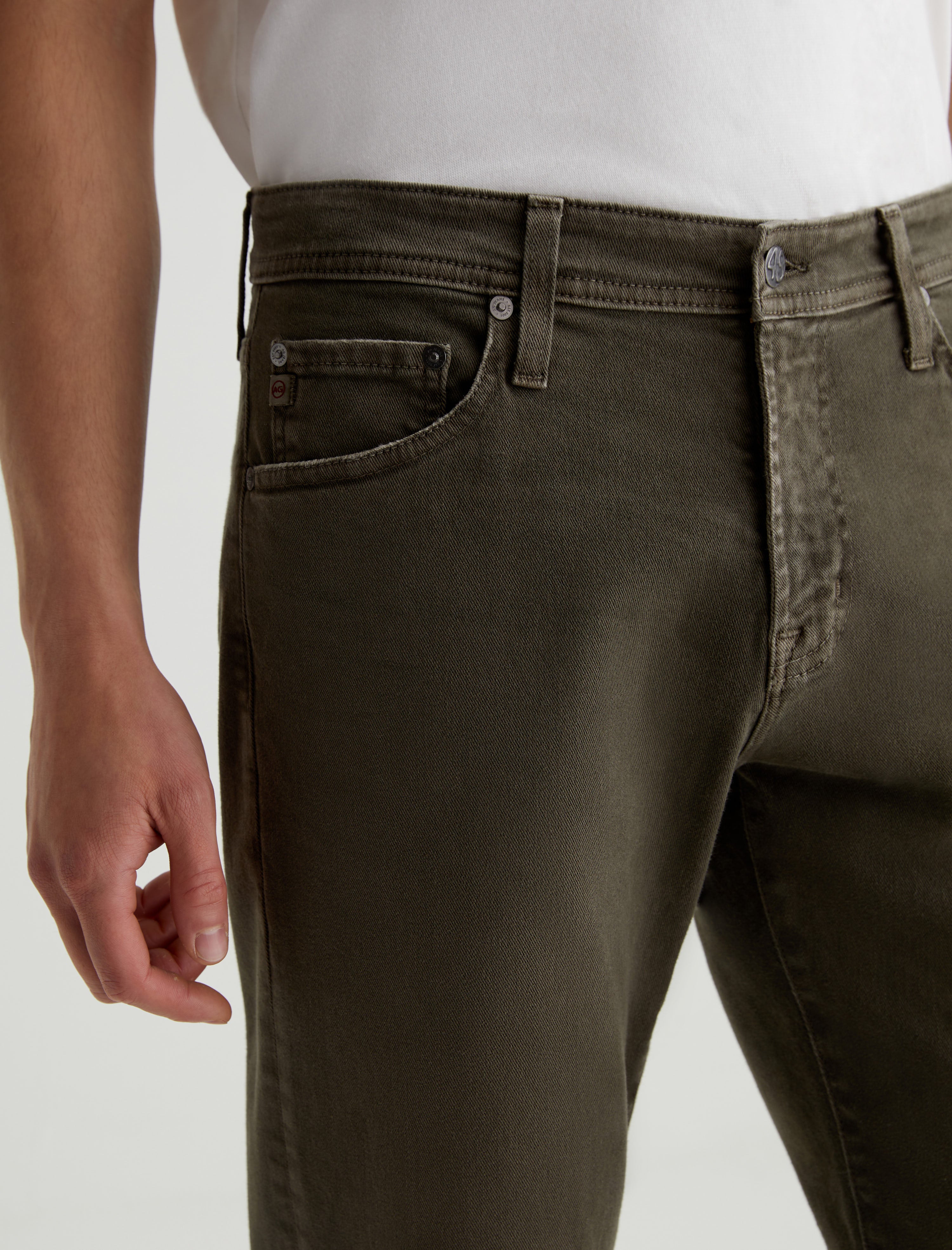 Tellis 7 Years Sulfur Dried Cedar Modern Slim AG Cloud Soft Denim™ Men Bottom Photo 3