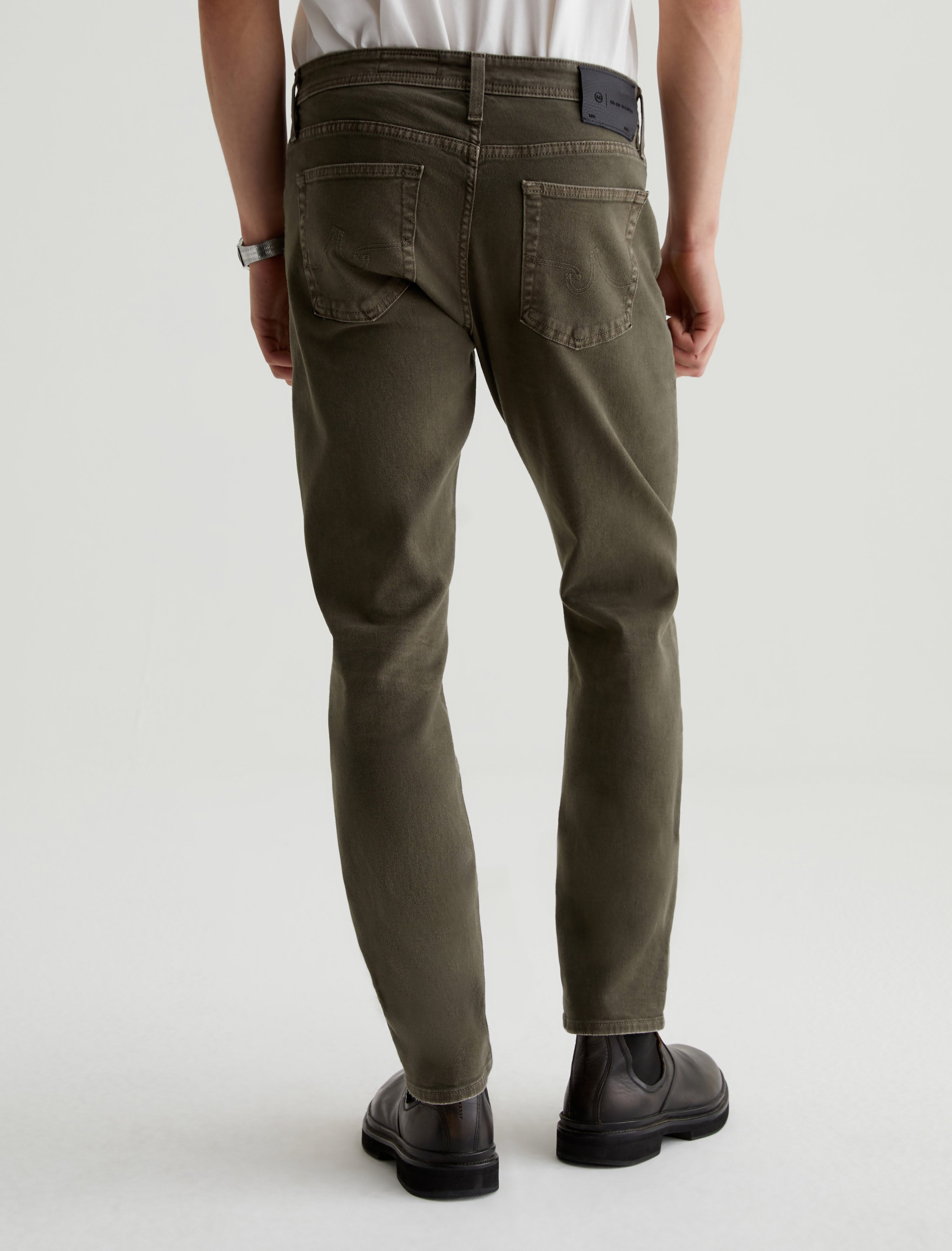Tellis 7 Years Sulfur Dried Cedar Modern Slim AG Cloud Soft Denim™ Men Bottom Photo 7