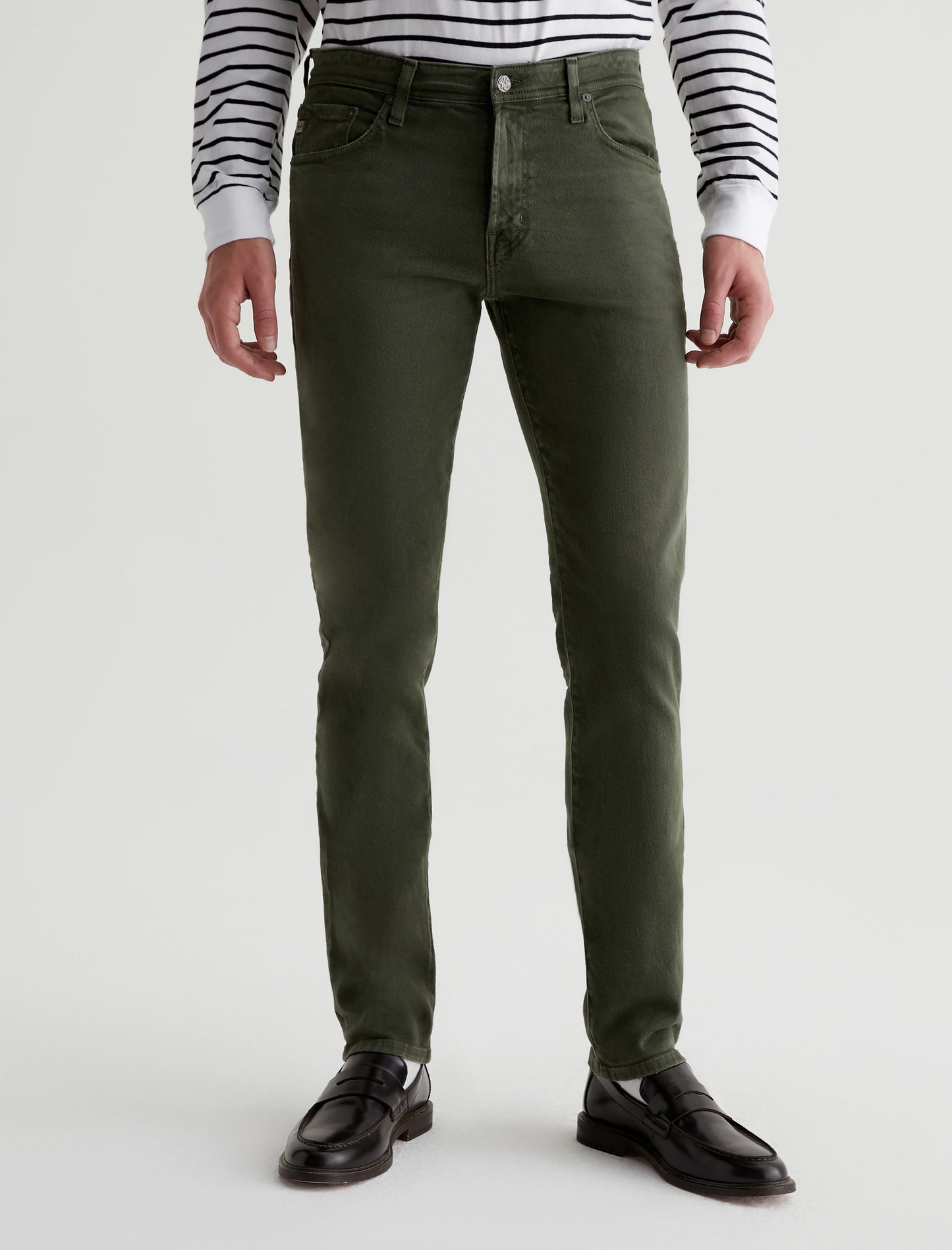 Tellis 7 Years Sulfur Forest Mist Modern Slim Mens bottom Photo 2